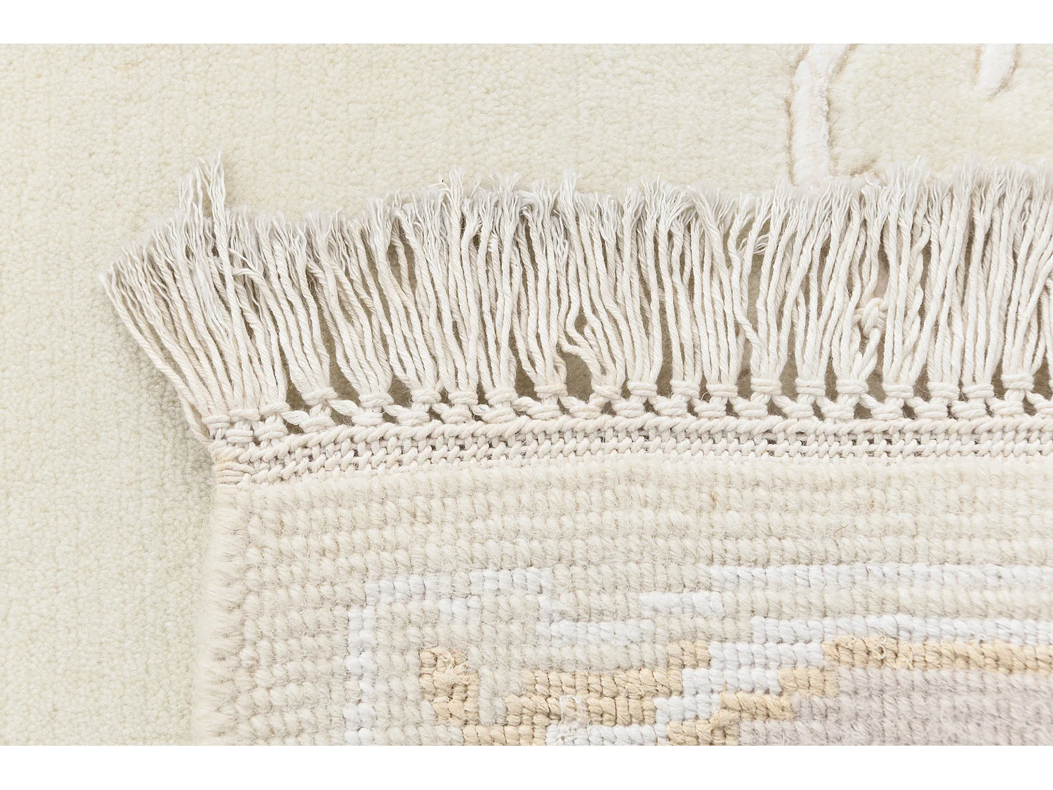 Wollteppich 122x183 Beige Darya