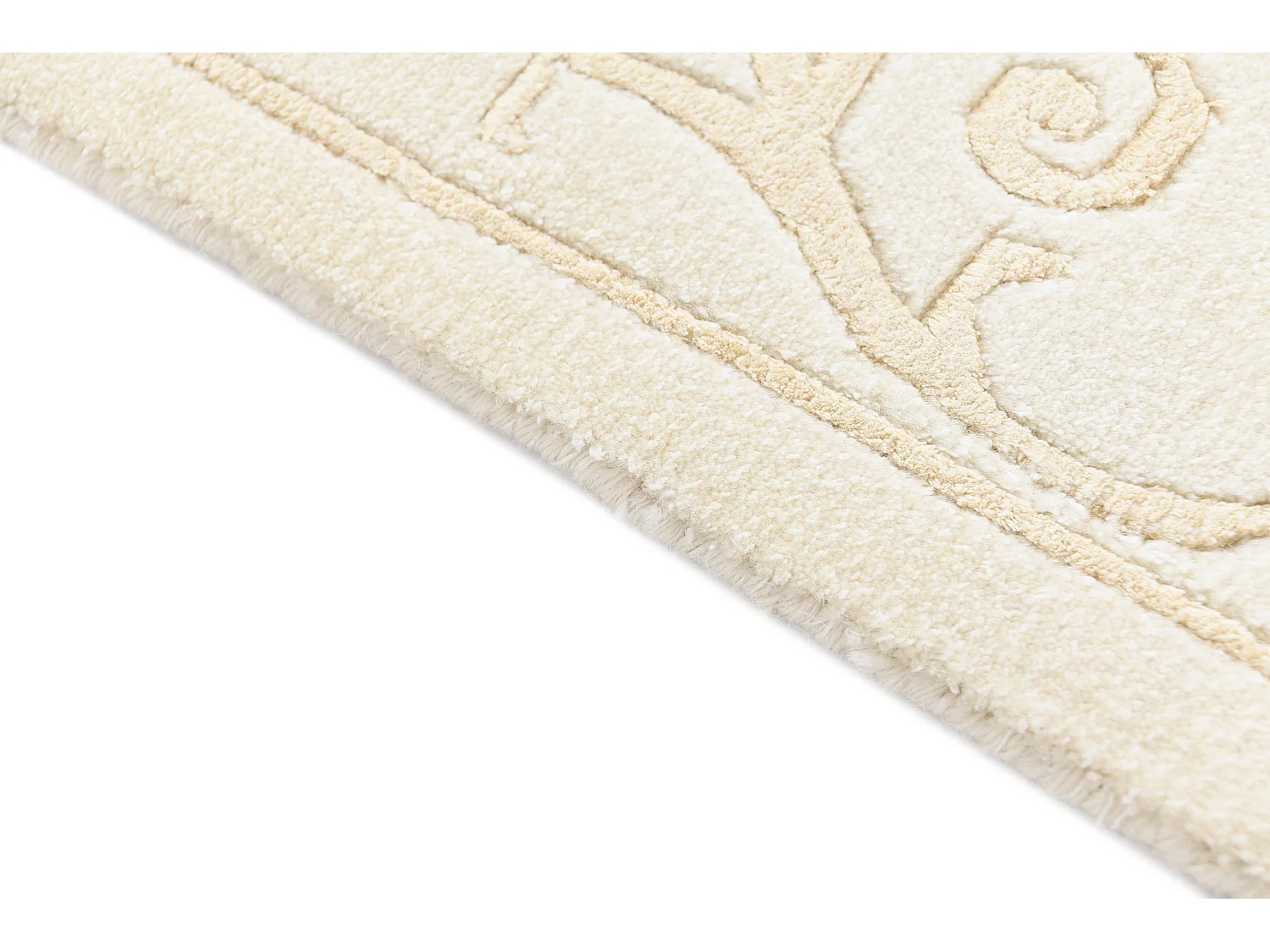 Tapis de couloir en laine 79x201 beige Darya