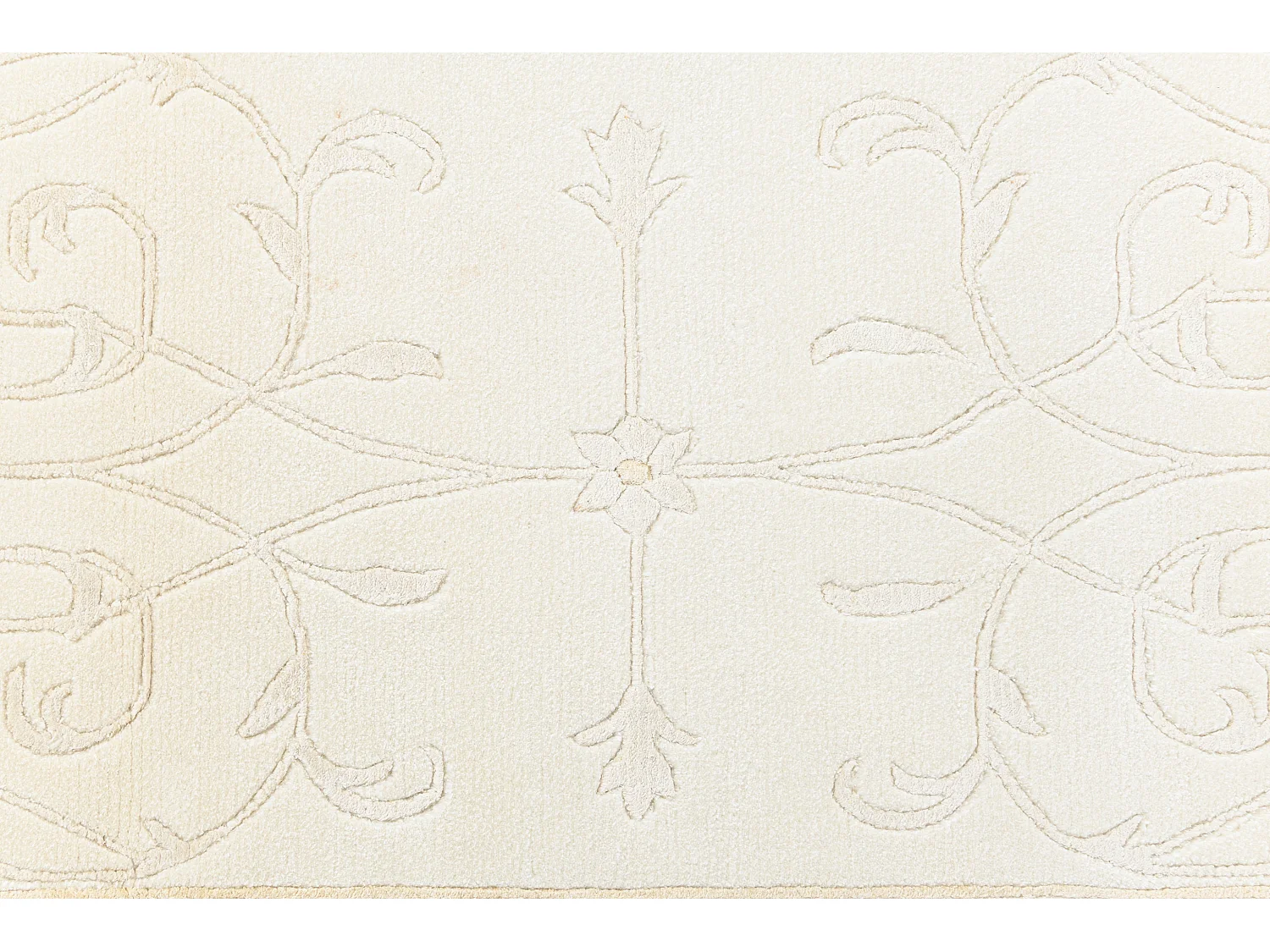 Tapis de couloir en laine 79x201 beige Darya
