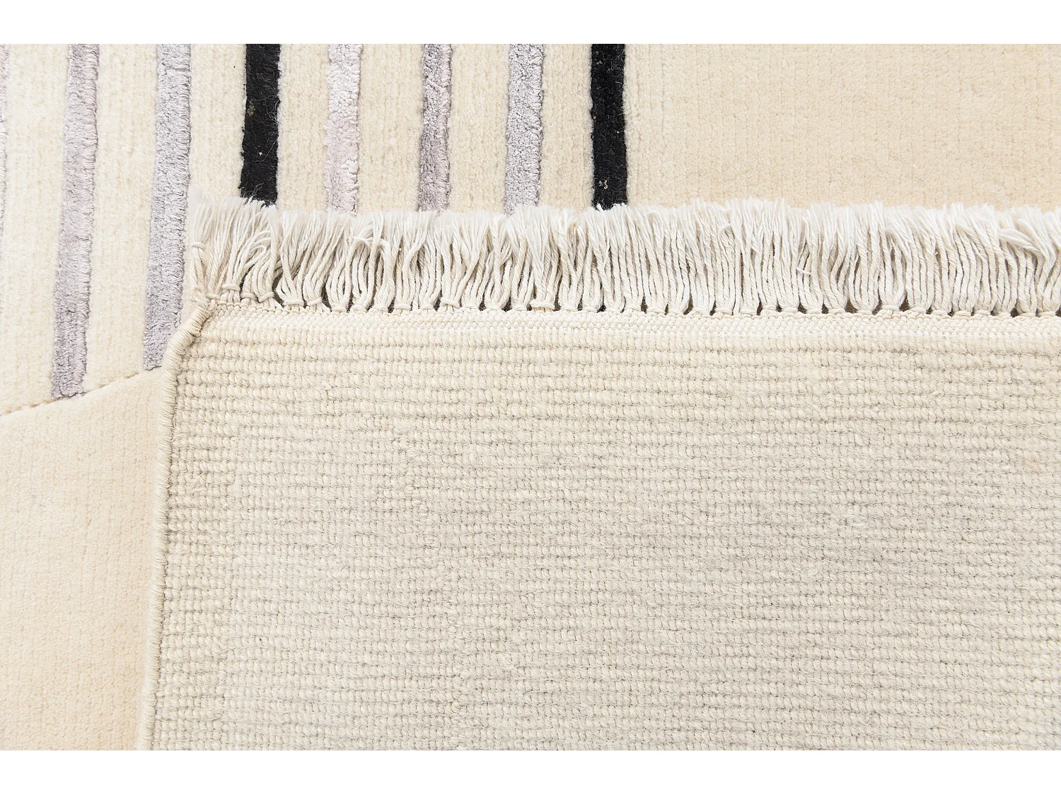 Tapis de laine 173x244 beige Darya