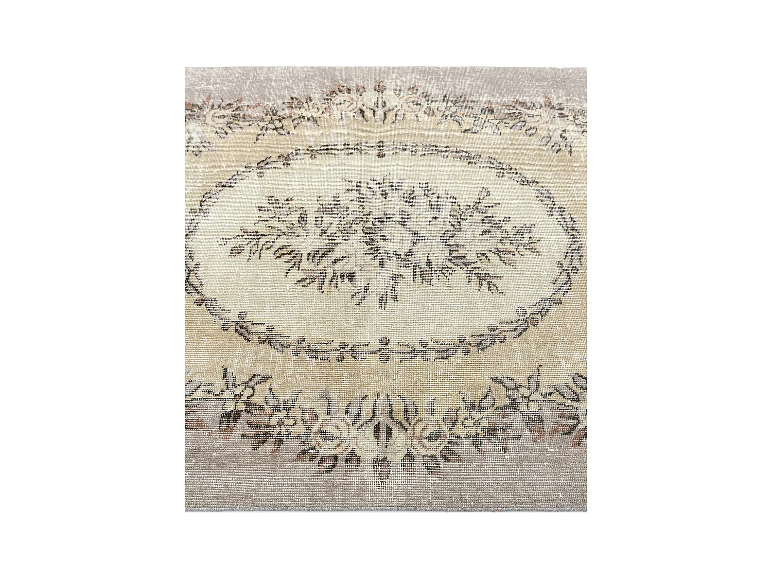 Tapis de laine 114x201 brun Ultra Vintage