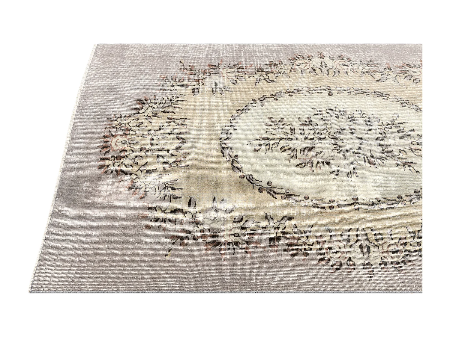 Tapis de laine 114x201 brun Ultra Vintage