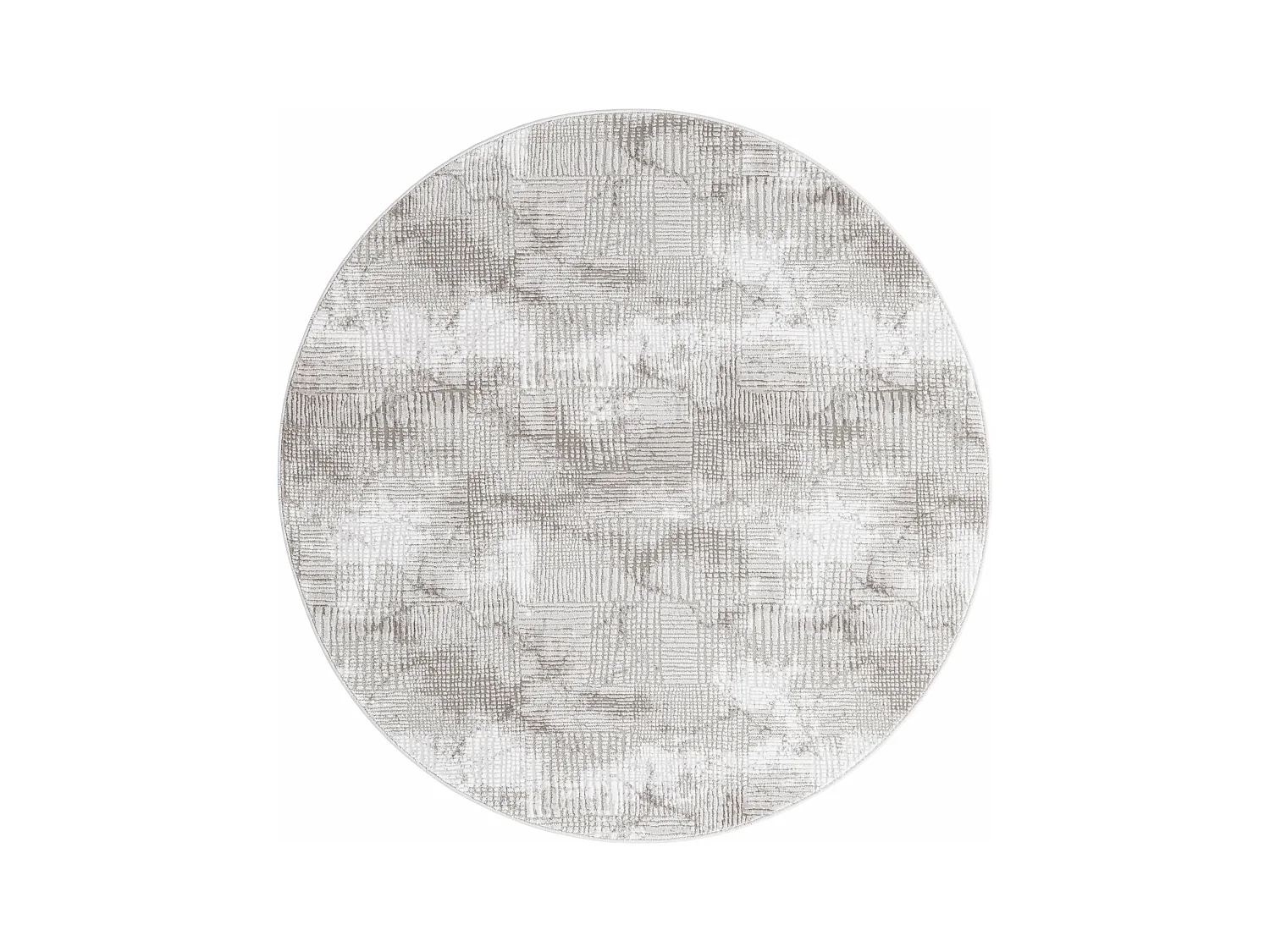 Teppich 240x240 Grau Davos Flawless