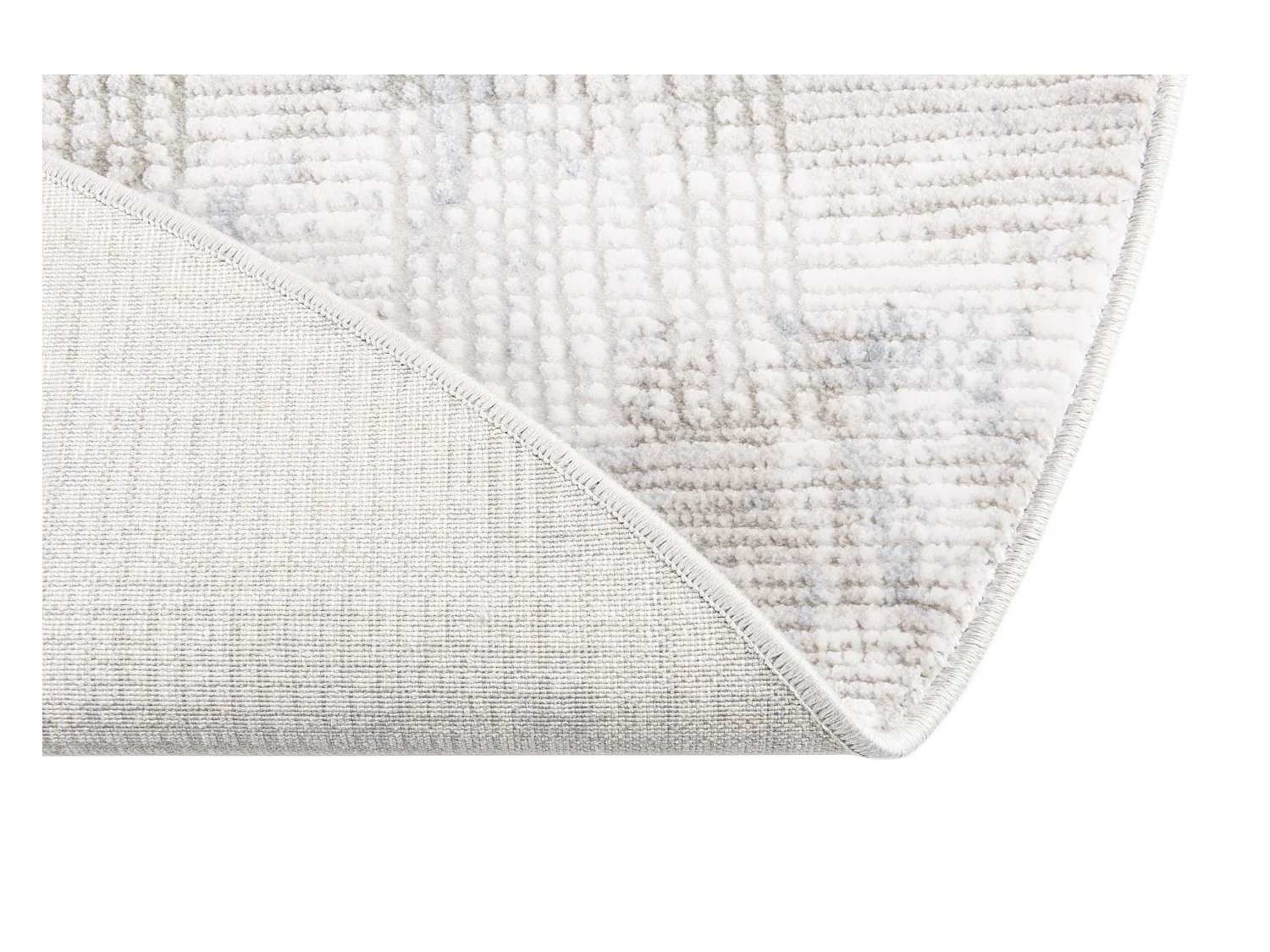 Teppich 240x240 Grau Davos Flawless