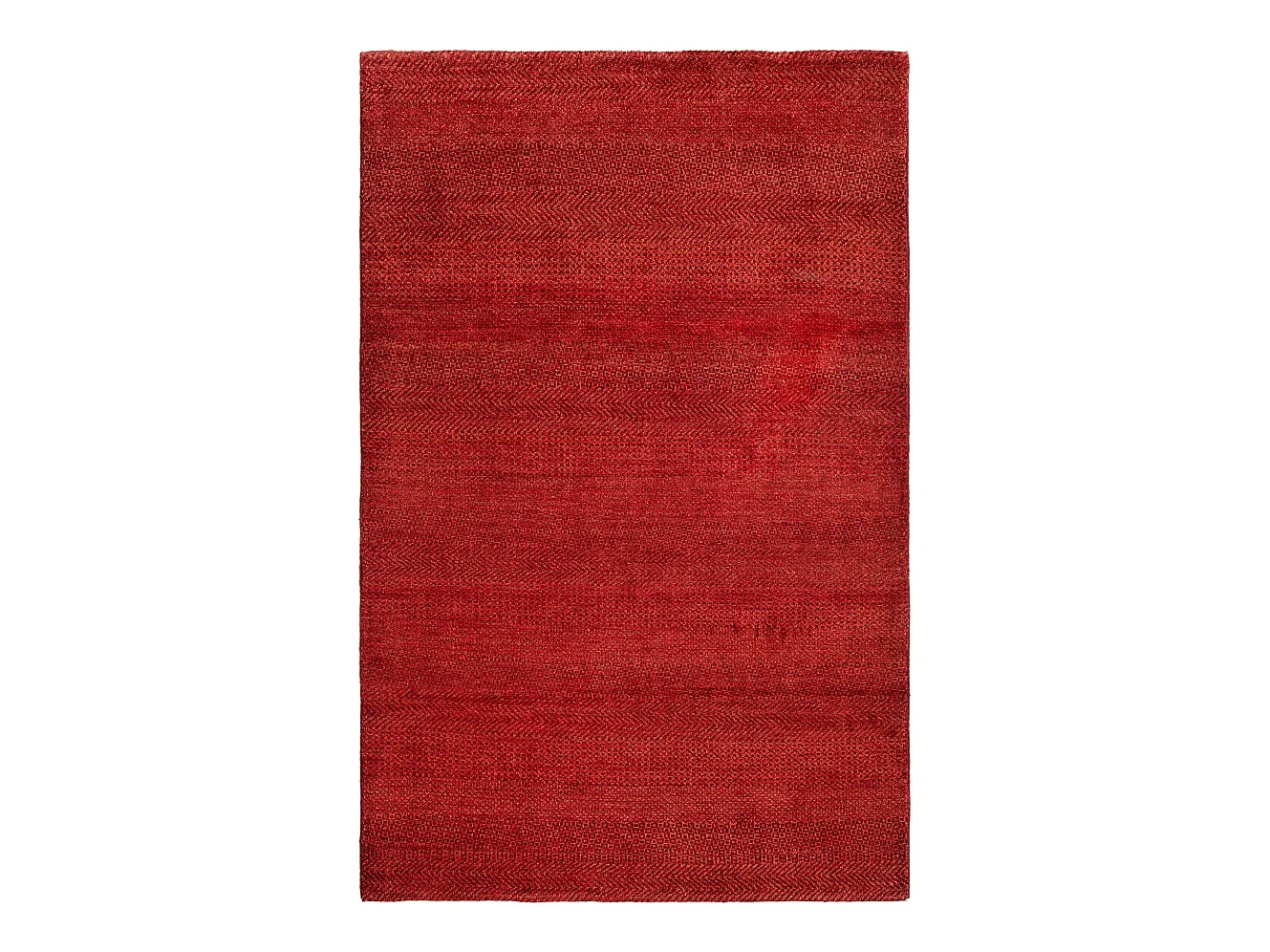 Tapis de laine 123x193 rouge Juma