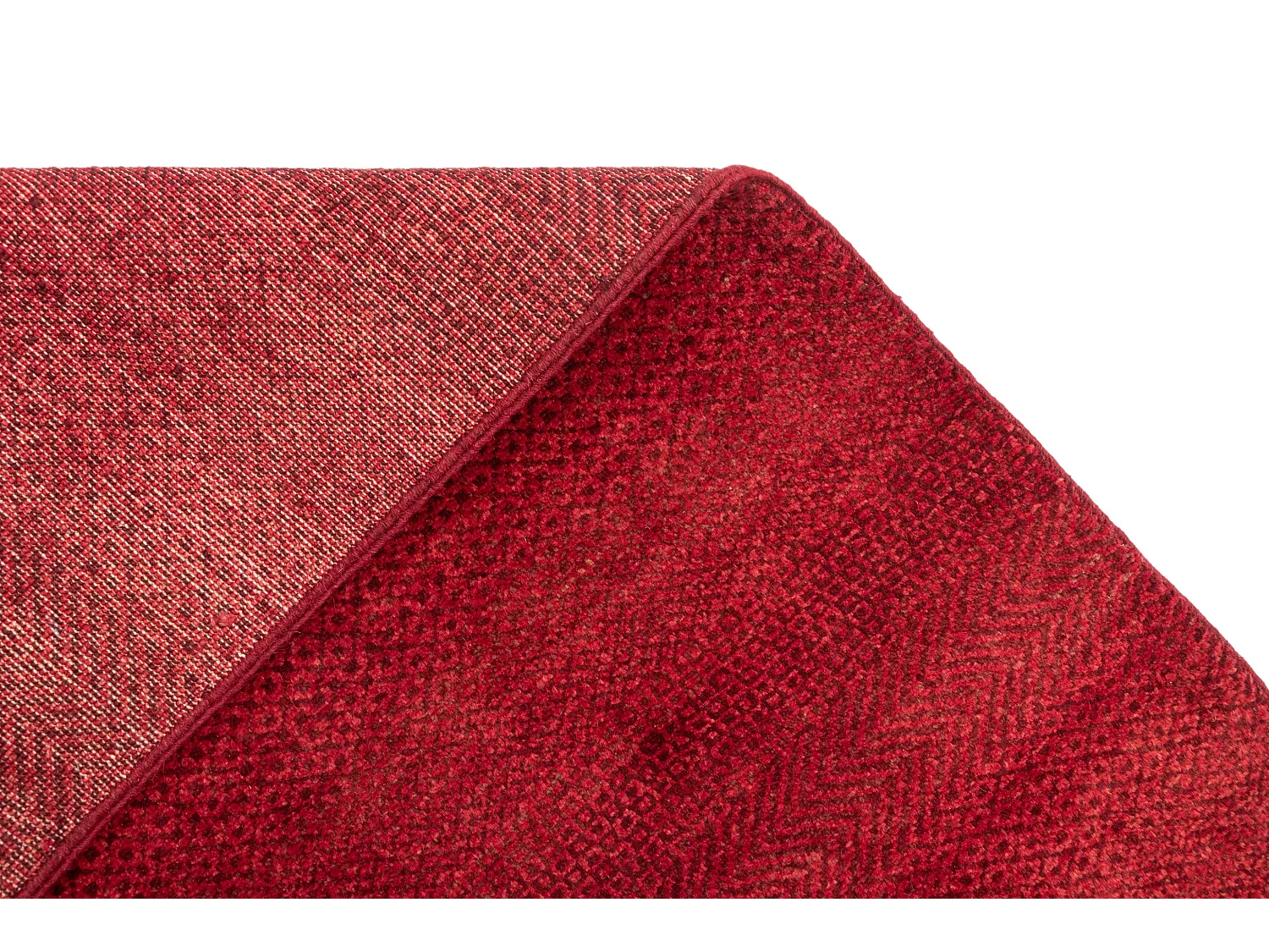 Tapis de laine 123x193 rouge Juma