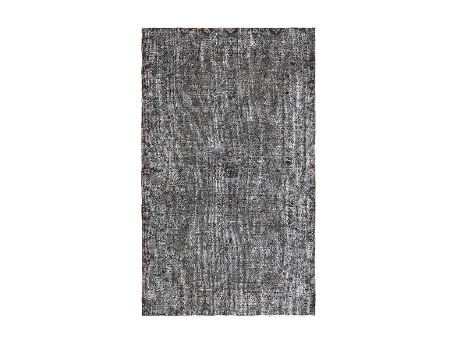 Tapis de laine 165x269 gris Ultra Vintage