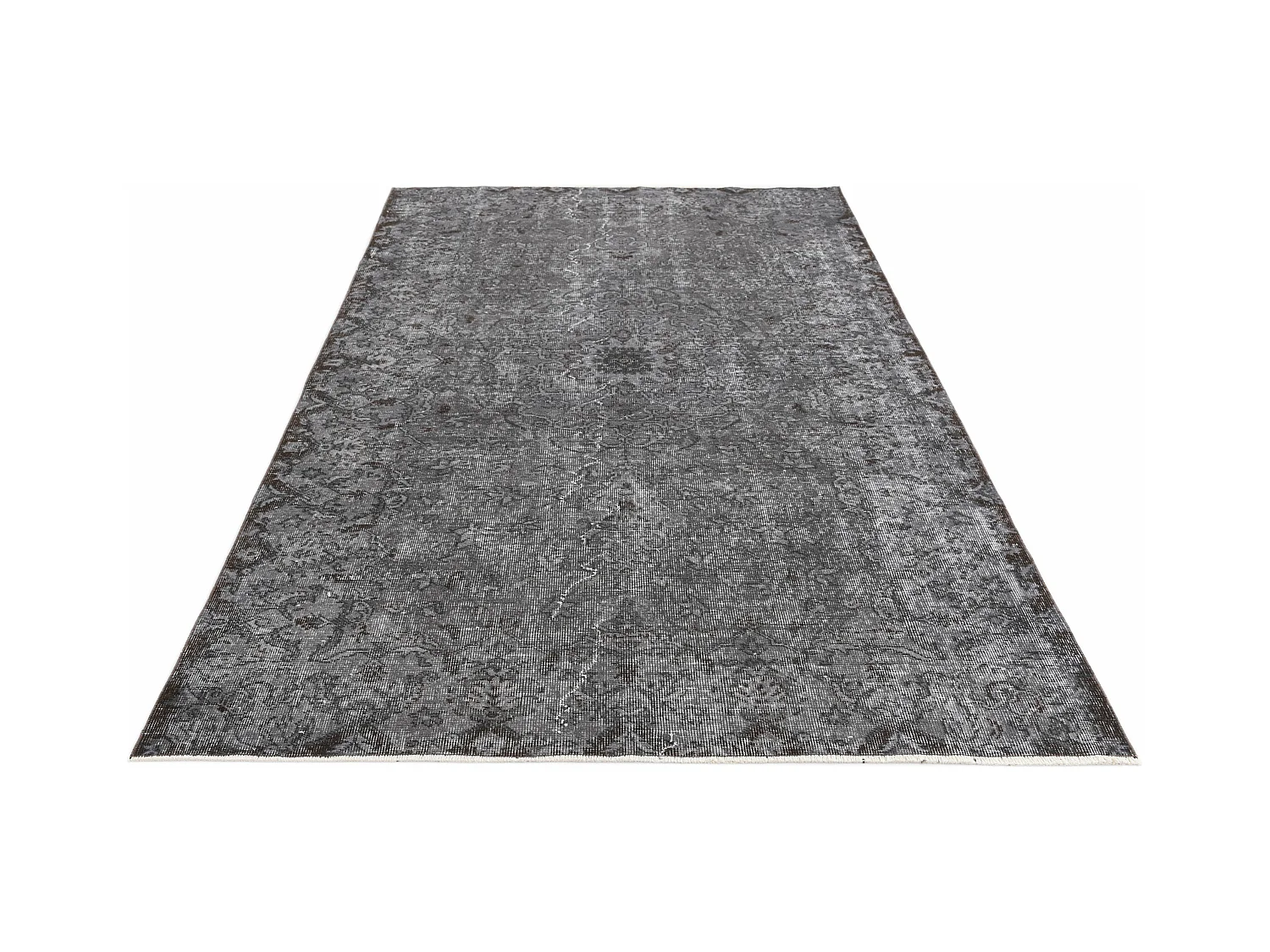 Tapis de laine 165x269 gris Ultra Vintage
