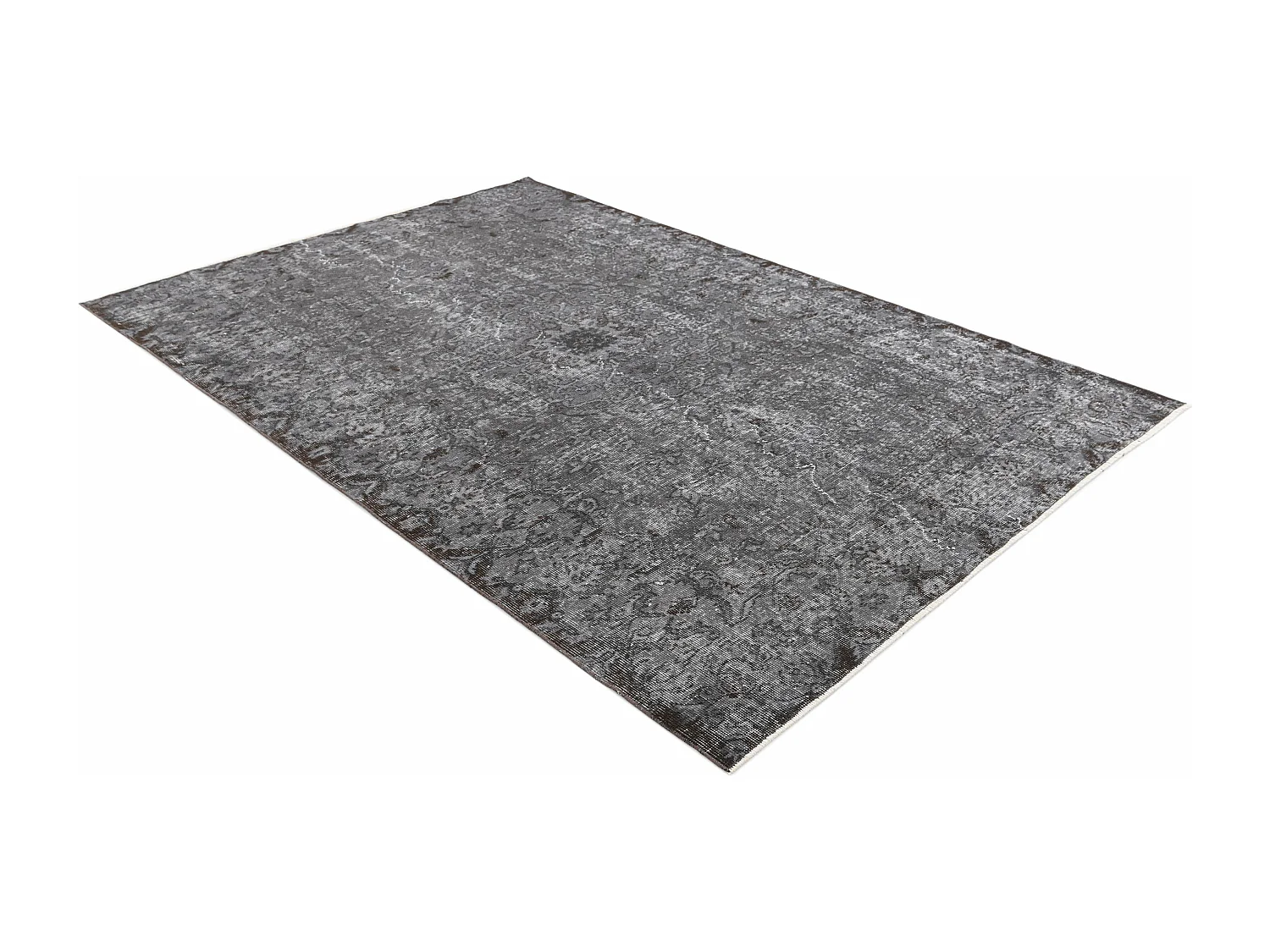 Tapis de laine 165x269 gris Ultra Vintage