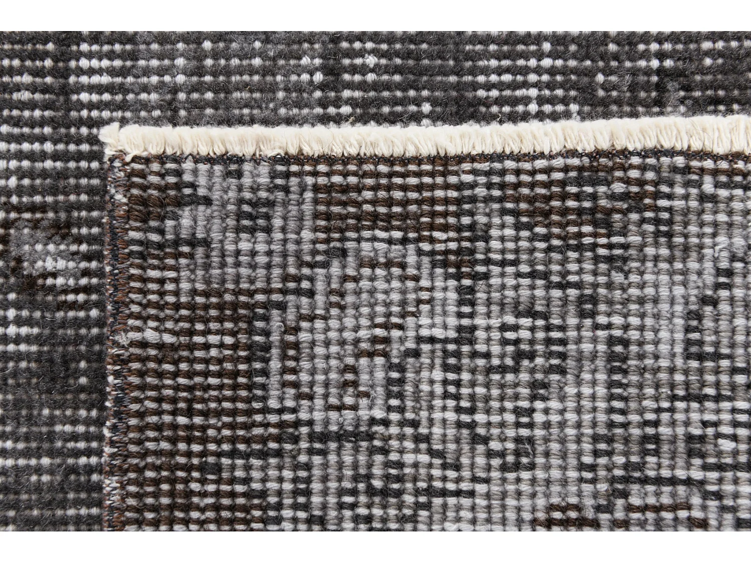 Tapis de laine 165x269 gris Ultra Vintage