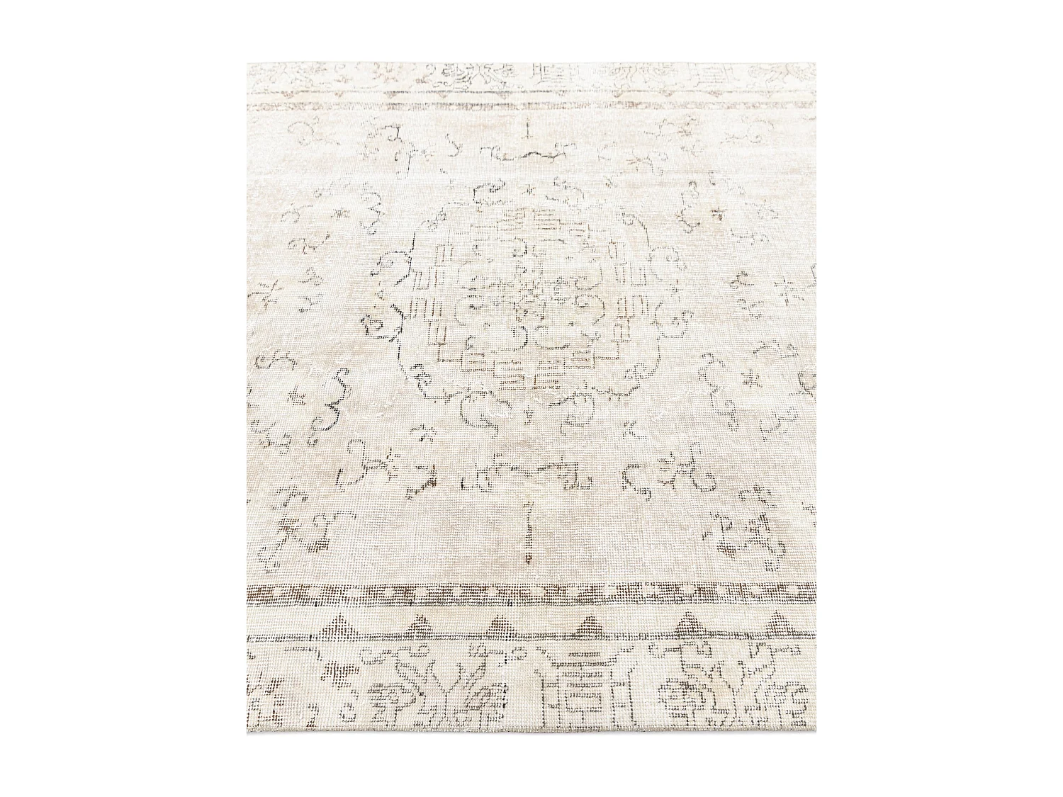 Tapis de laine 155x272 beige Ultra Vintage