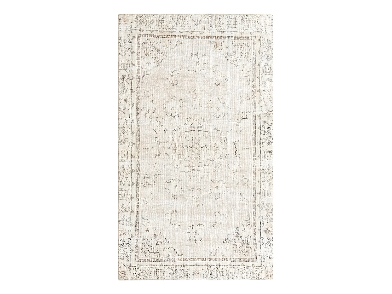 Wollteppich 155x272 Beige Ultra Vintage