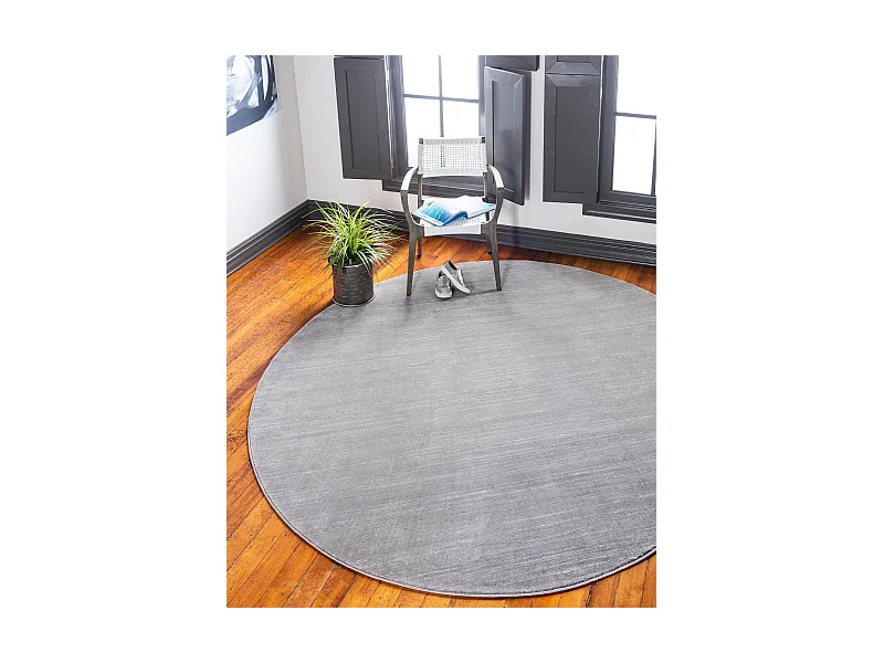 Teppich 160x160 Grau Bellevue