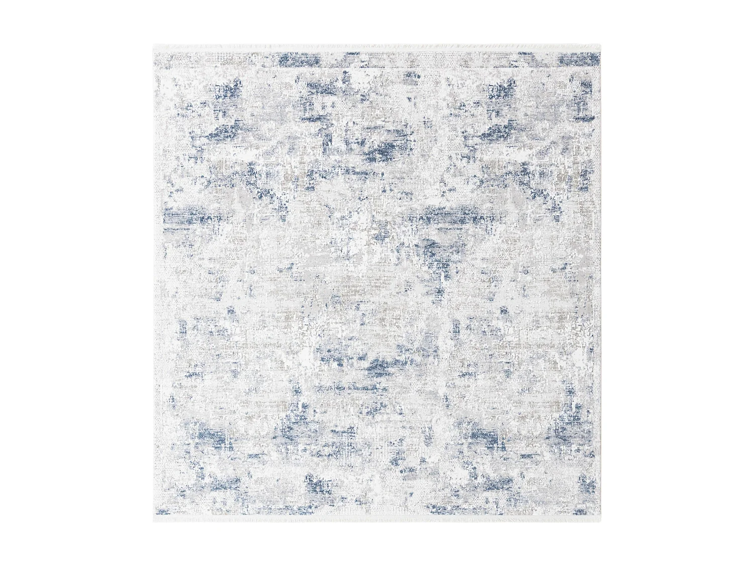 Tapijt 160x160 Blauw Davos Excellence