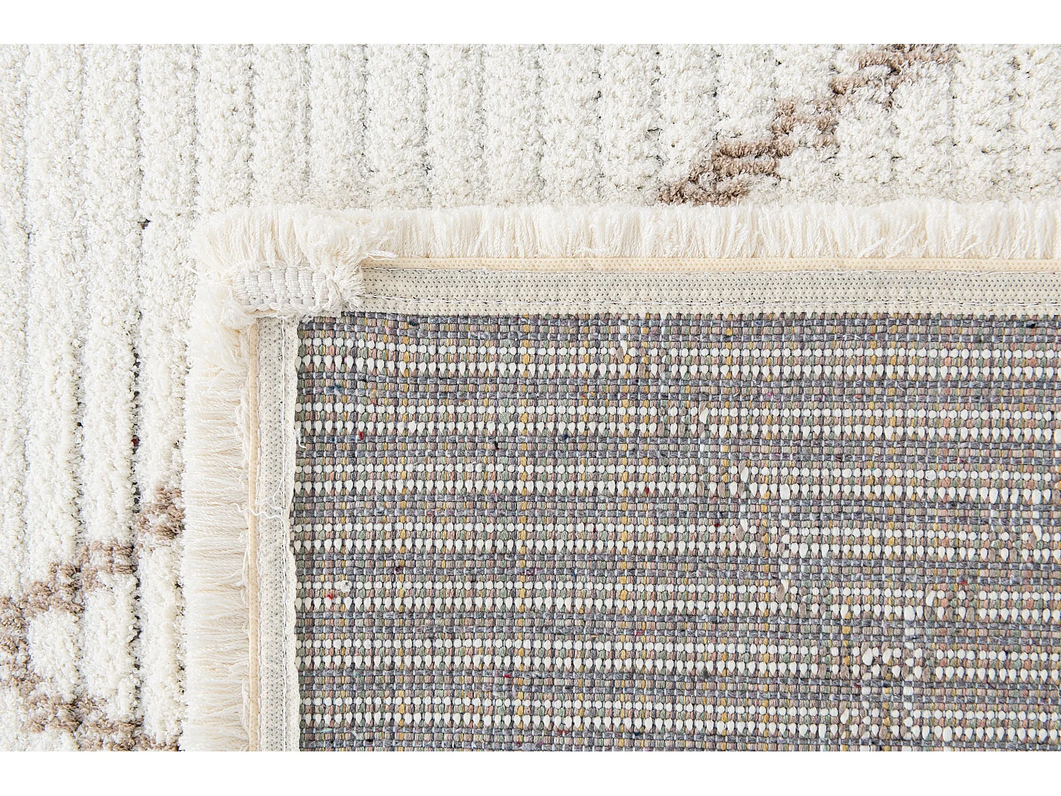 Teppich 80x305 Weiss St. Gallen Folklore