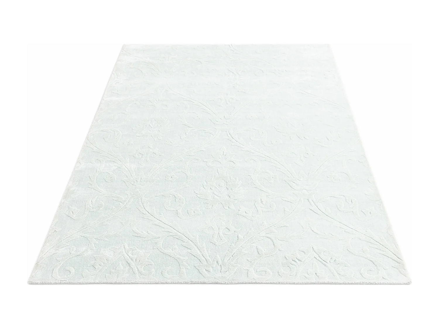 Tapis de laine 130x188 Bleu Darya