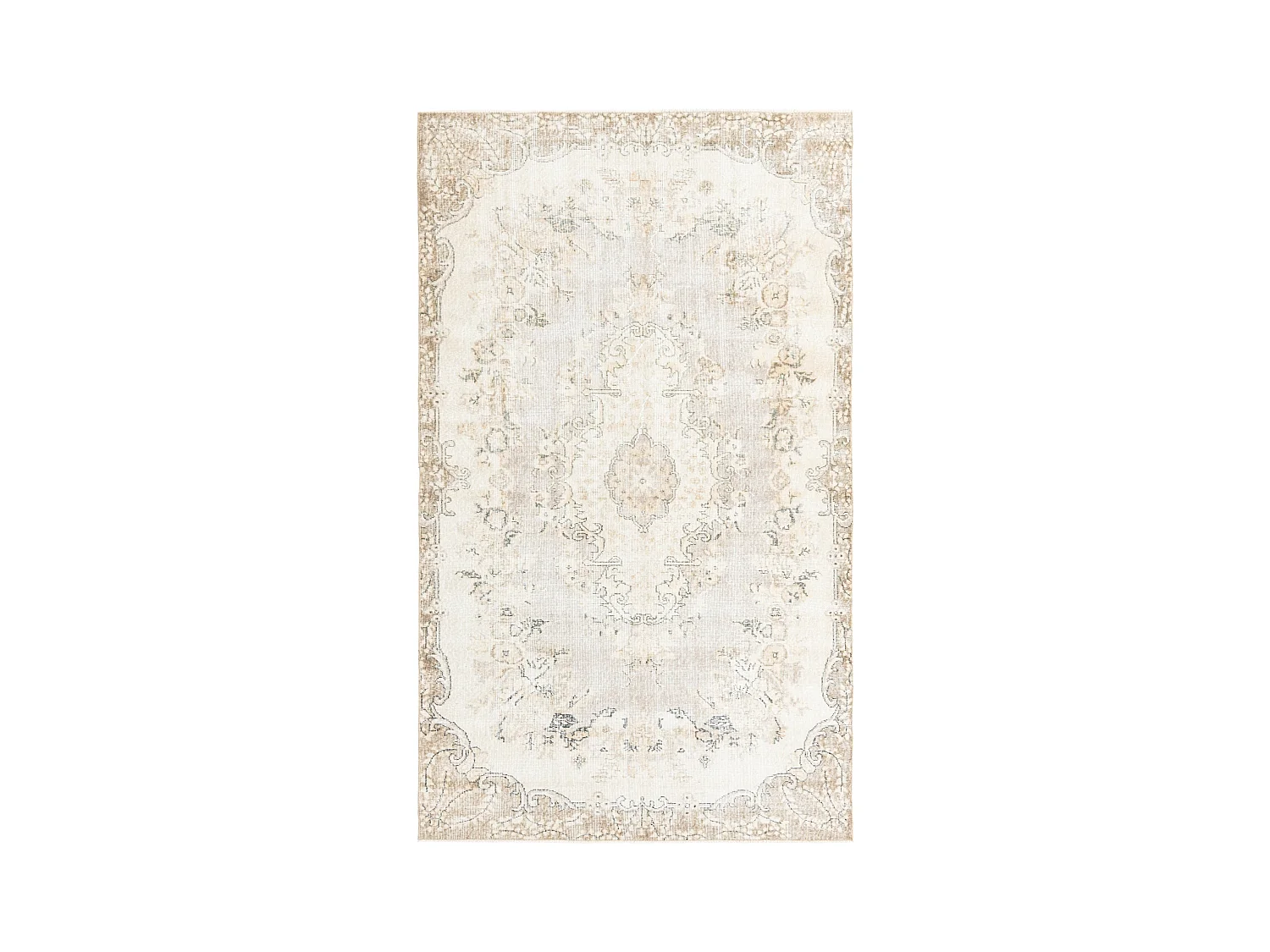 Tapis de laine 155x257 beige Ultra Vintage