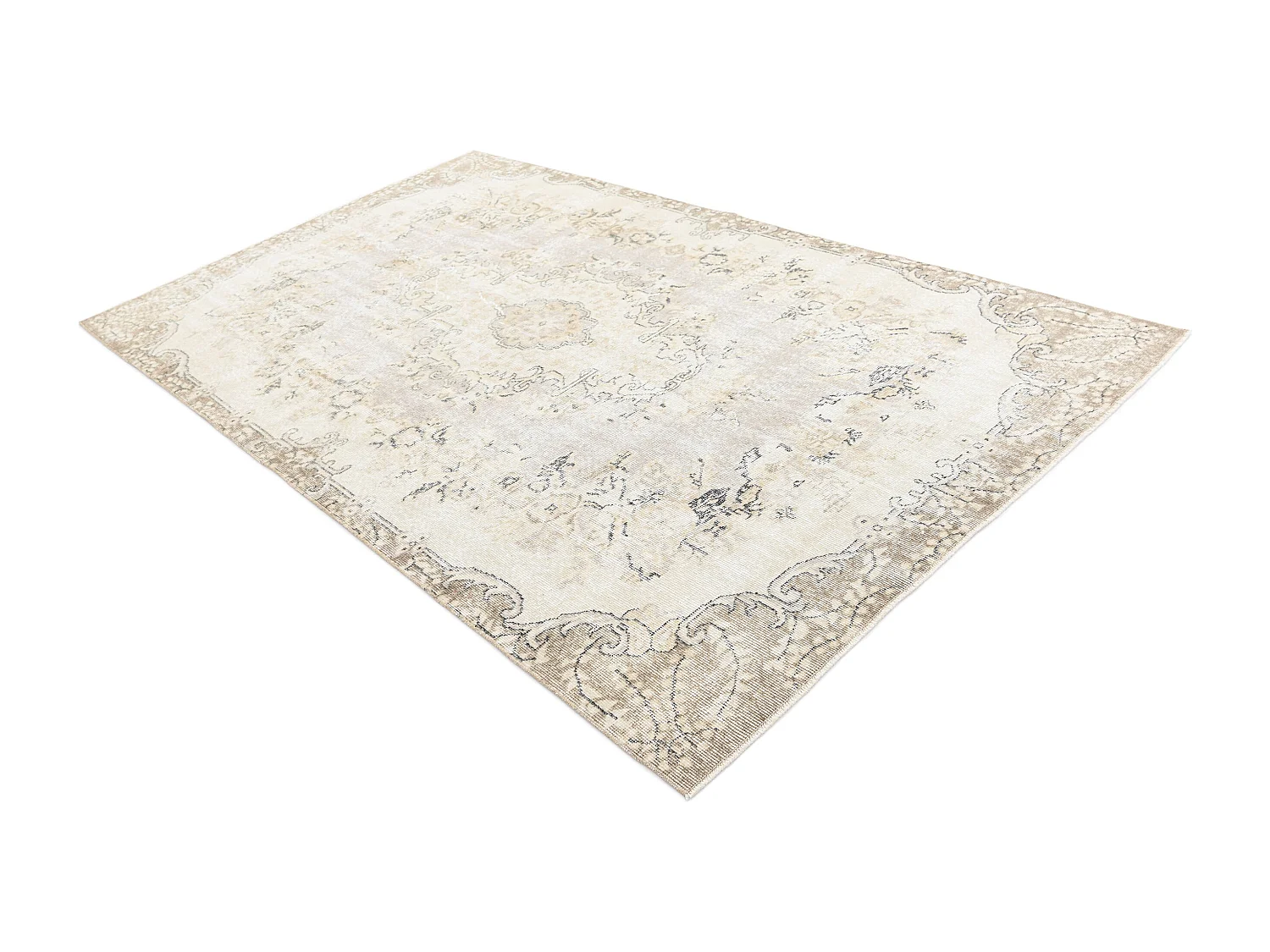 Tapis de laine 155x257 beige Ultra Vintage
