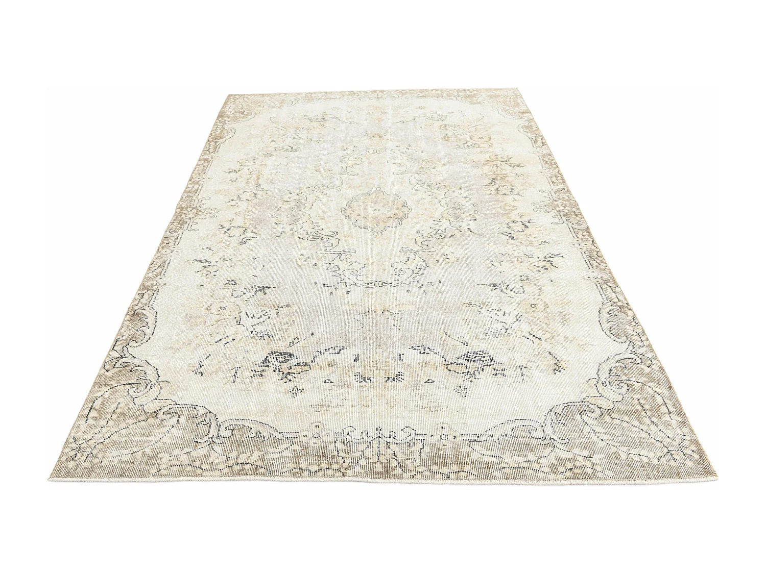 Tapis de laine 155x257 beige Ultra Vintage