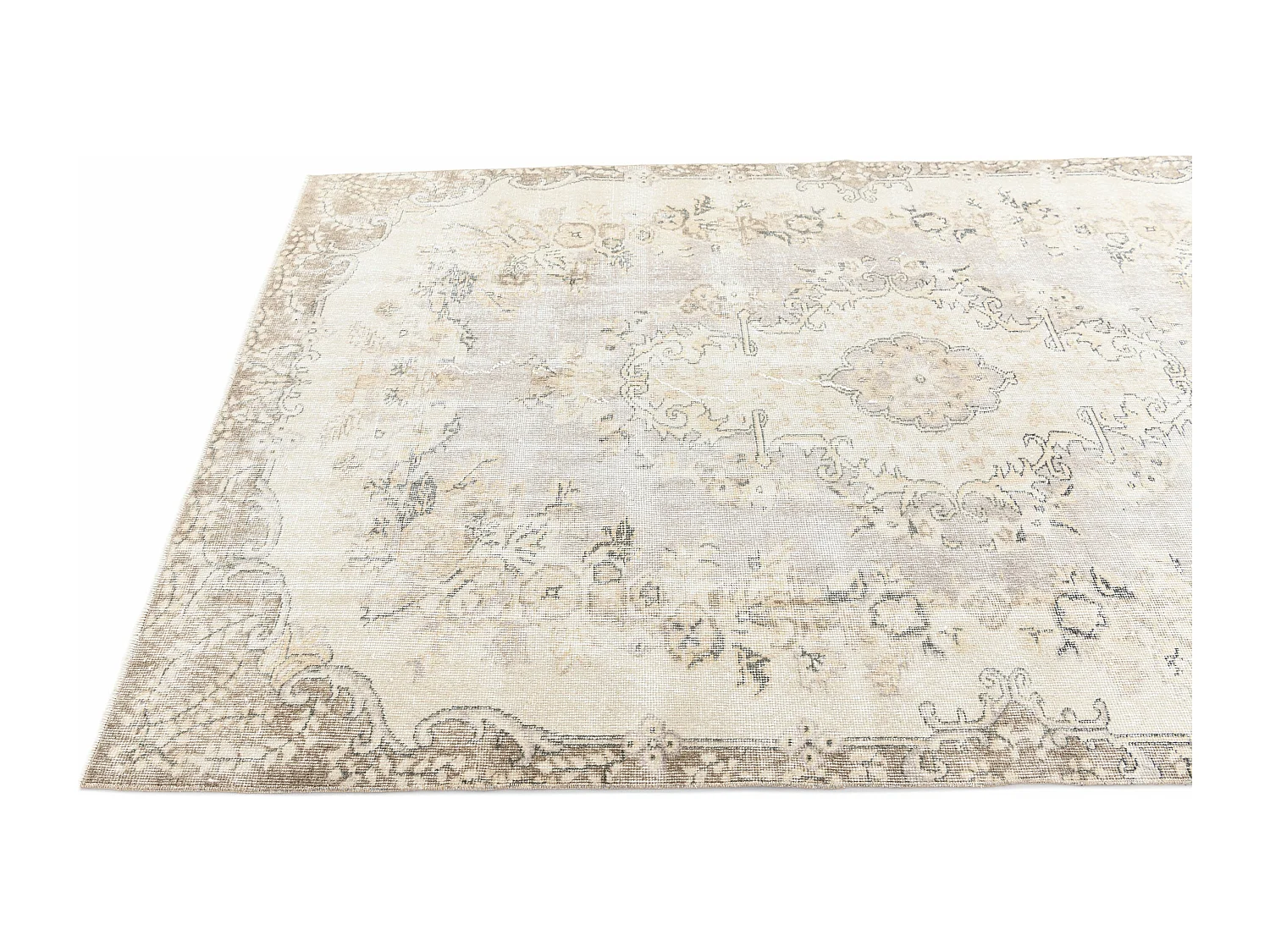 Tapis de laine 155x257 beige Ultra Vintage