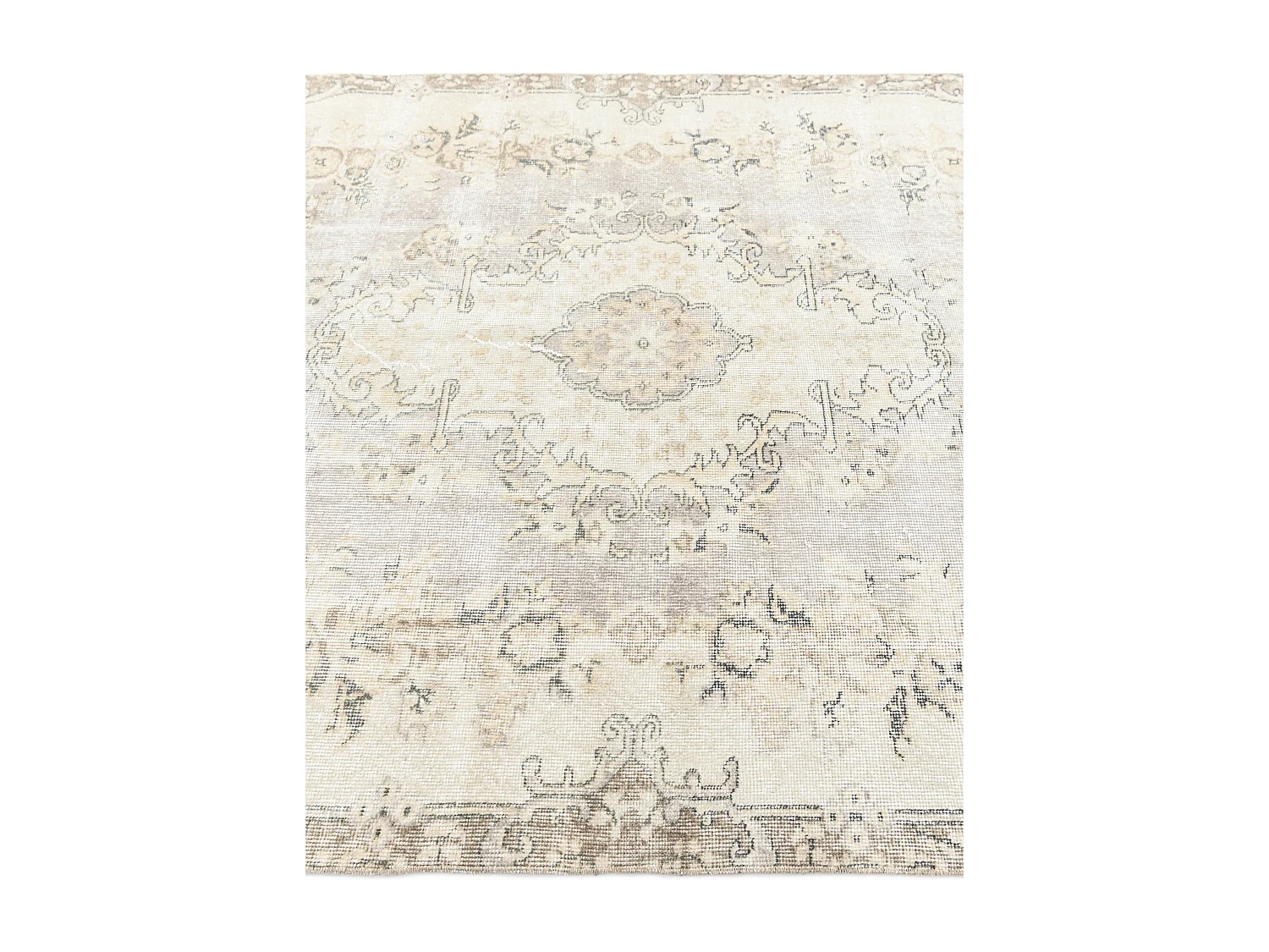 Tapis de laine 155x257 beige Ultra Vintage