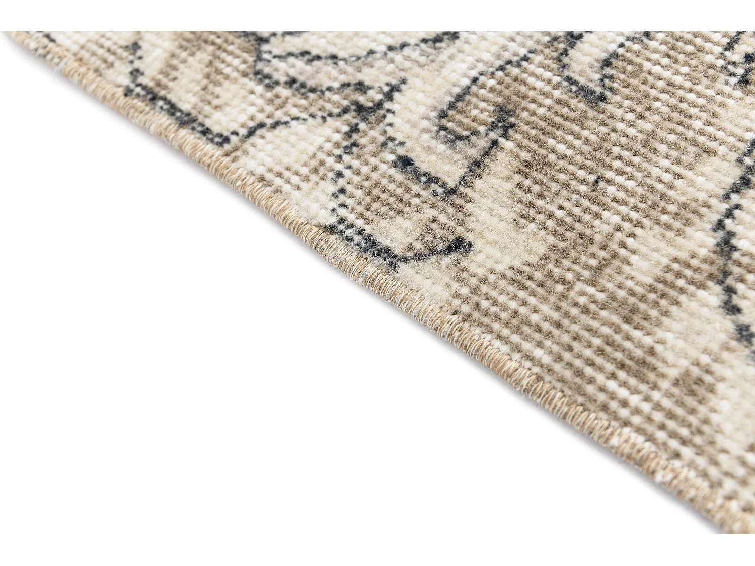 Tapis de laine 155x257 beige Ultra Vintage