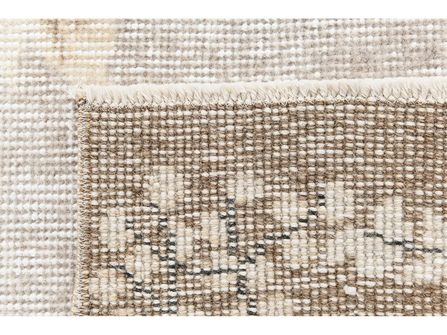 Tapis de laine 155x257 beige Ultra Vintage