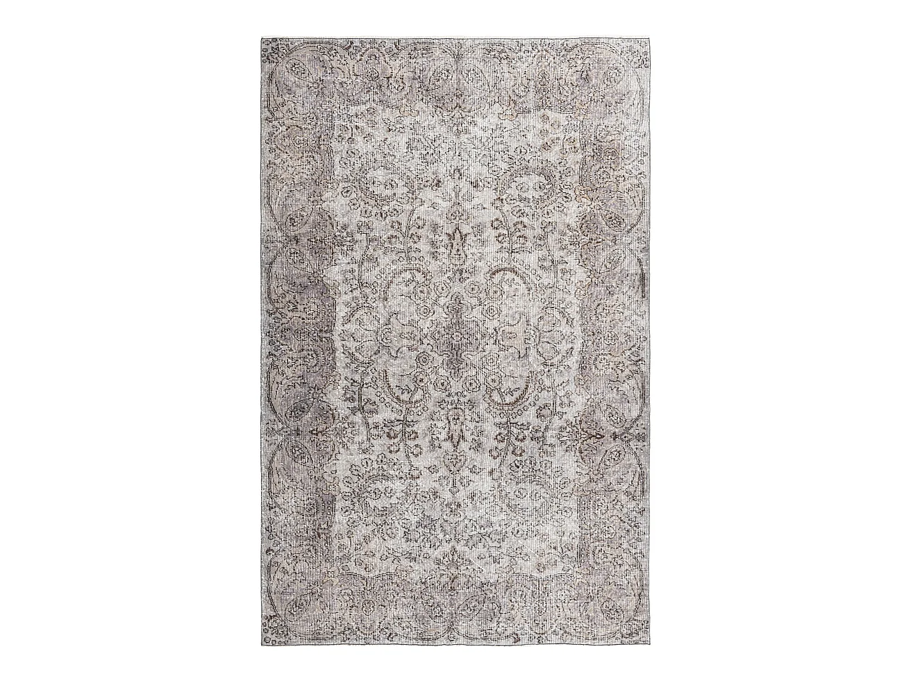 Tapis de laine 165x259 gris Ultra Vintage