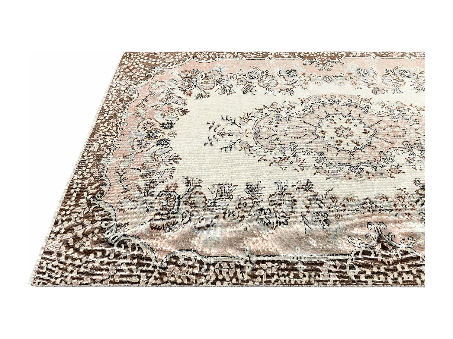 Tapis de laine 173x284 beige Ultra Vintage