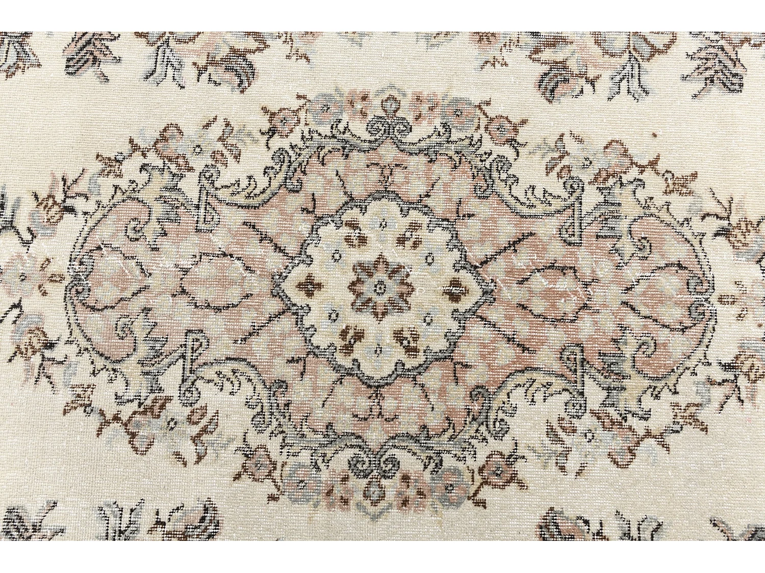 Tapis de laine 173x284 beige Ultra Vintage