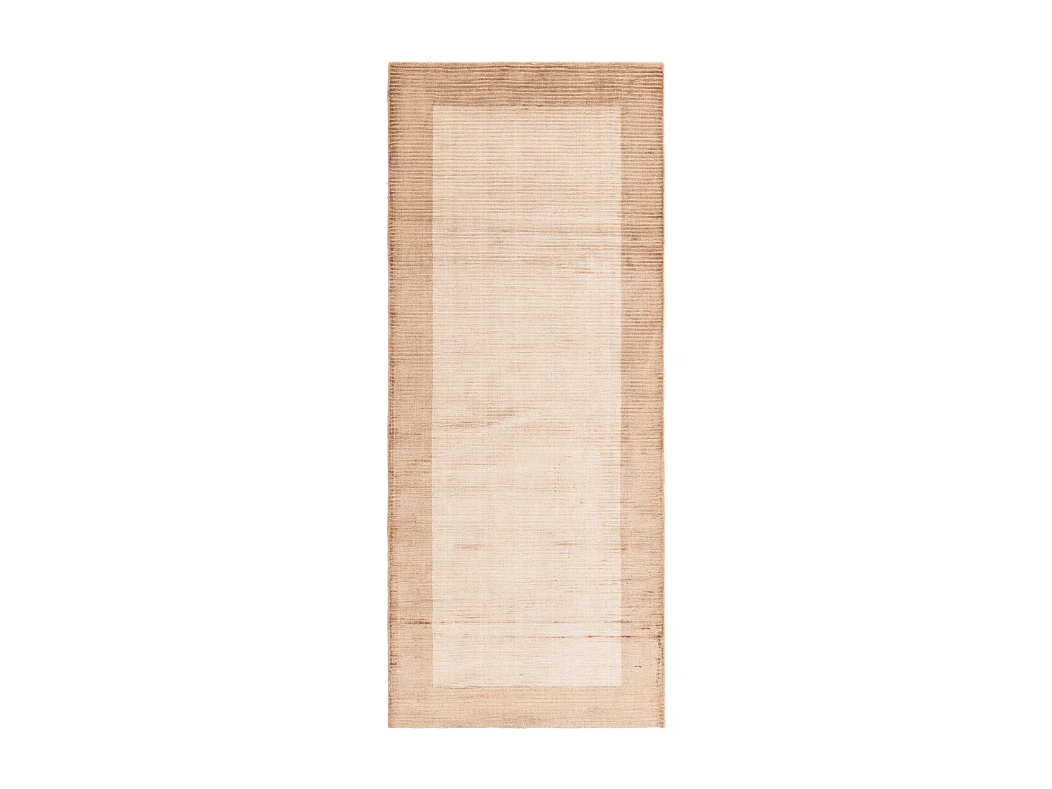 Läufer-Wollteppich 81x201 Braun Darya