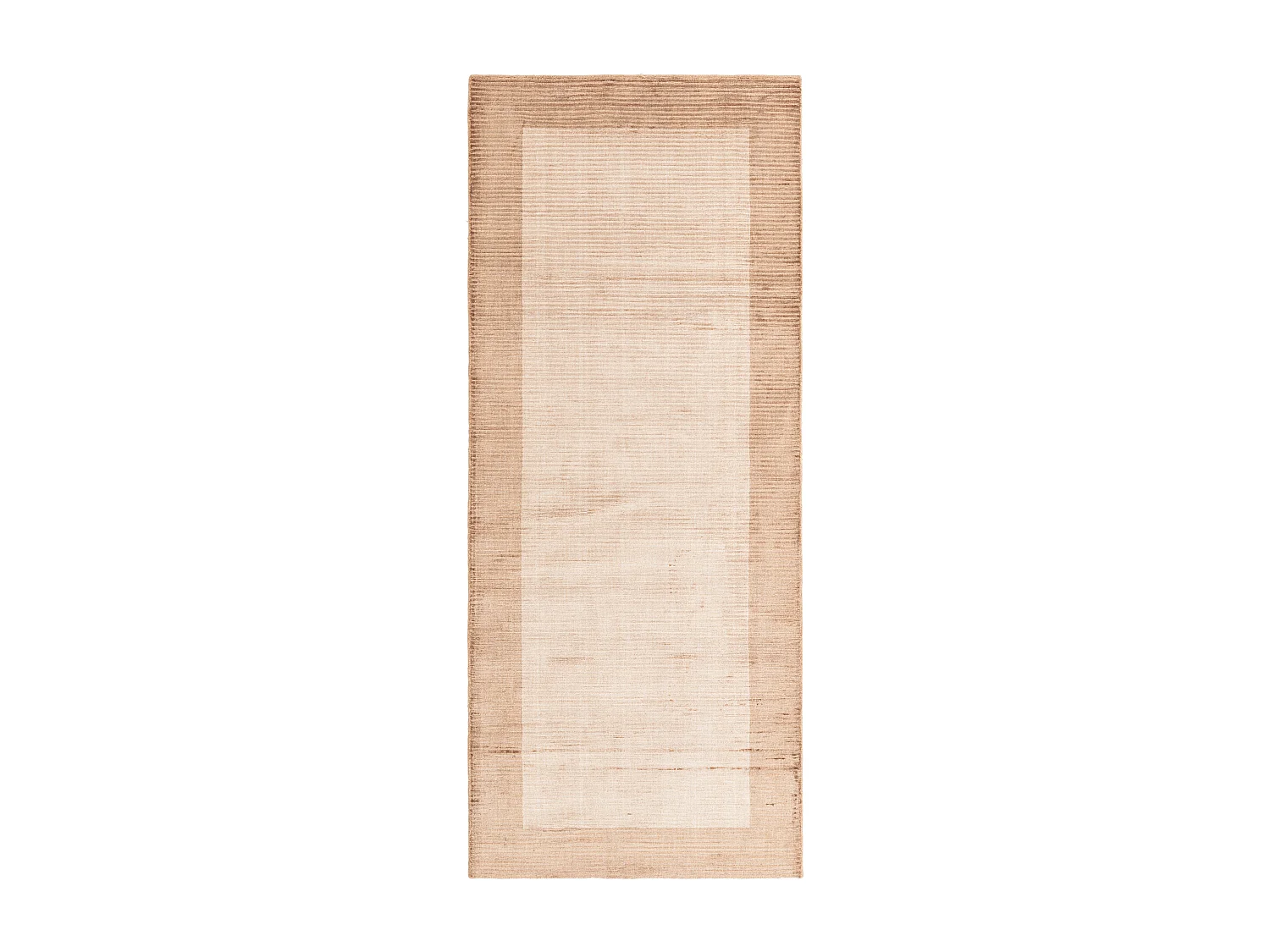 Läufer-Wollteppich 81x201 Braun Darya