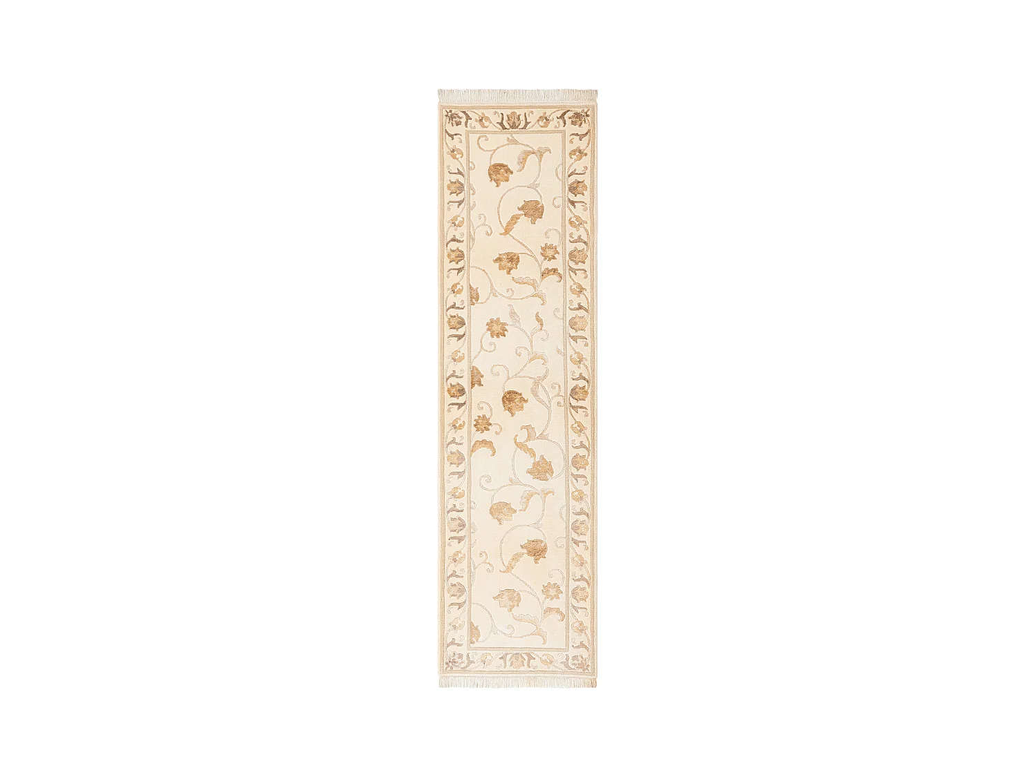 Tappeto per corridoio in lana 79x300 beige Darya