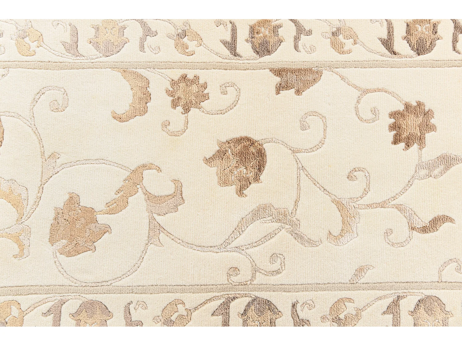Tapis de couloir en laine 79x300 beige Darya