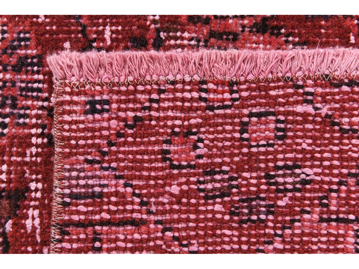 Tapis de laine 145x231 rouge Ultra Vintage