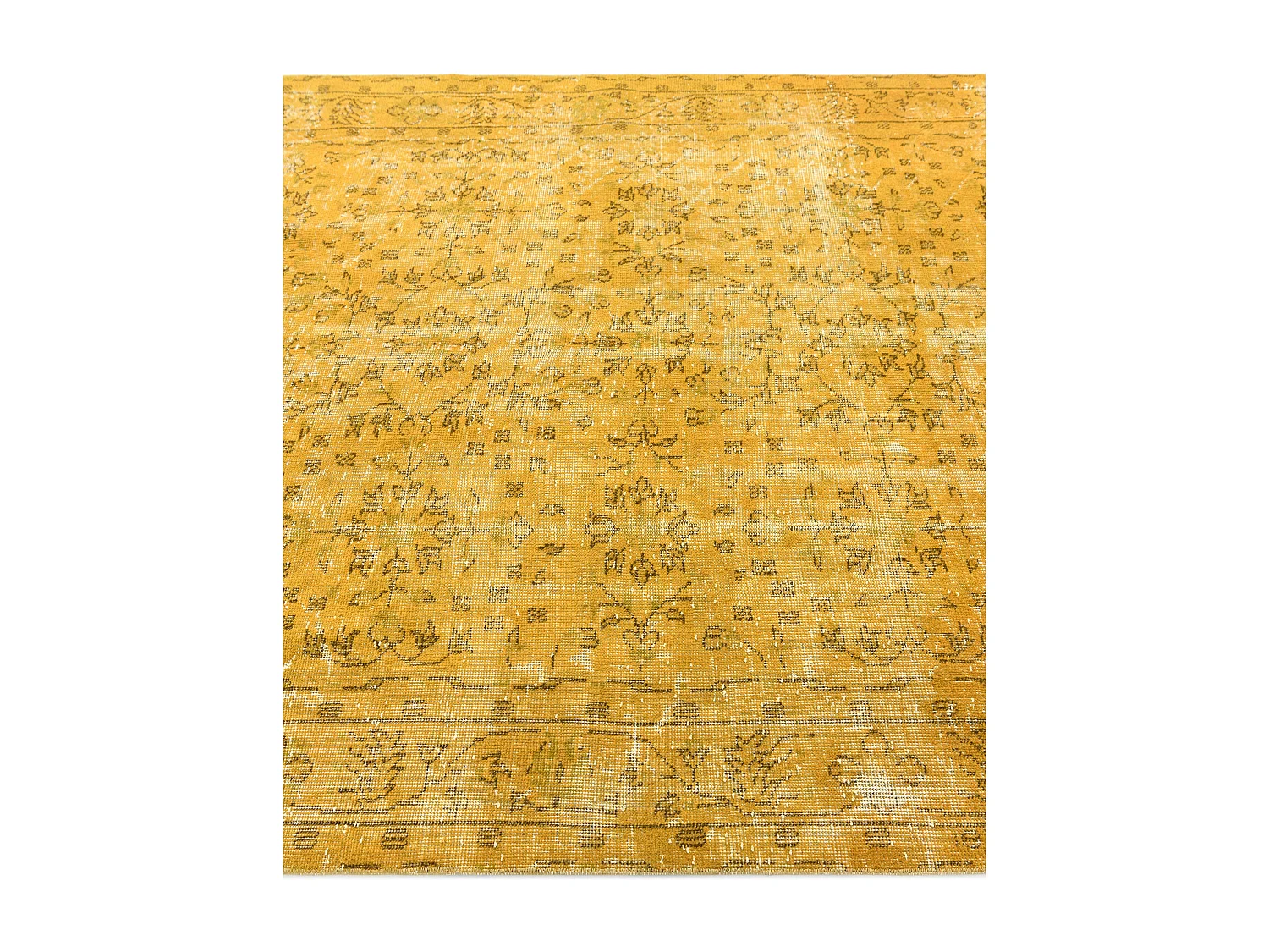 Tapis de laine 157x277 jaune Ultra Vintage
