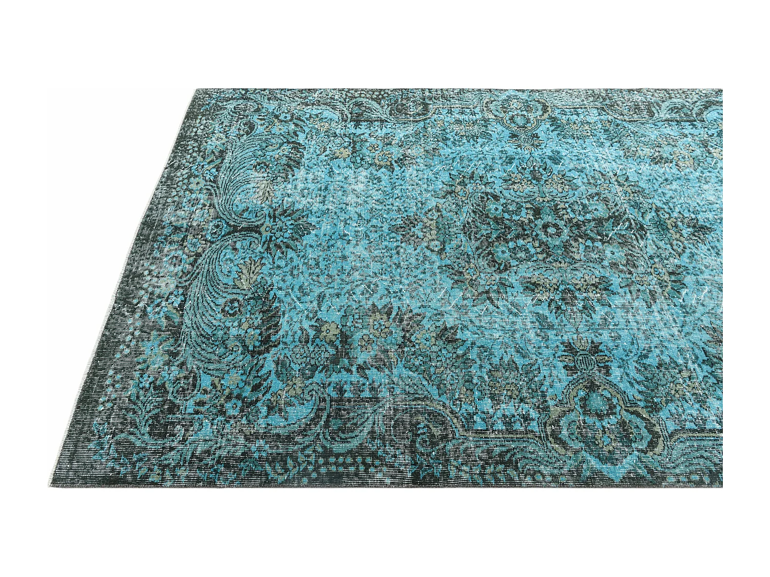 Tapis de laine 168x272 turquoise Ultra Vintage