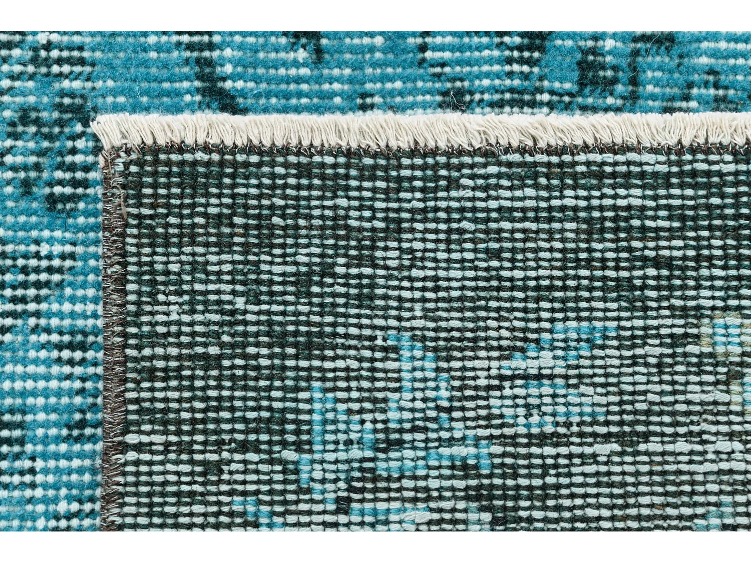 Tapis de laine 168x272 turquoise Ultra Vintage