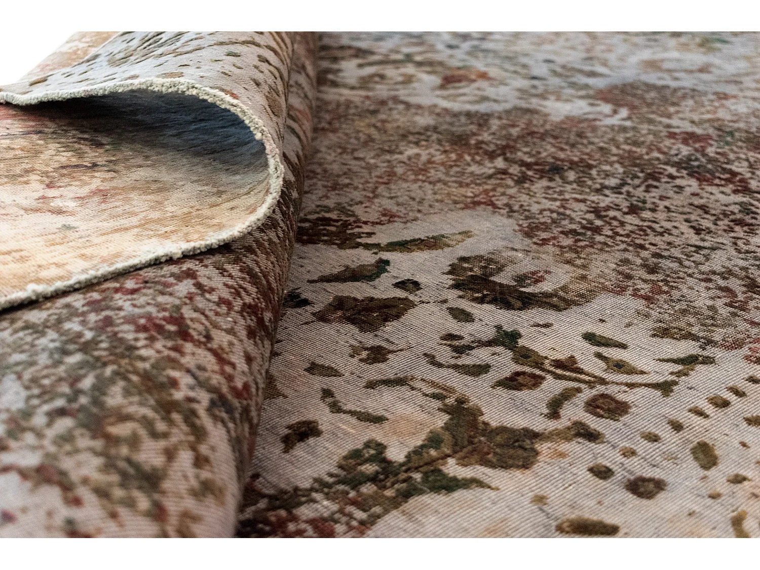 Tapis de laine 191x295 gris Vintage Royal