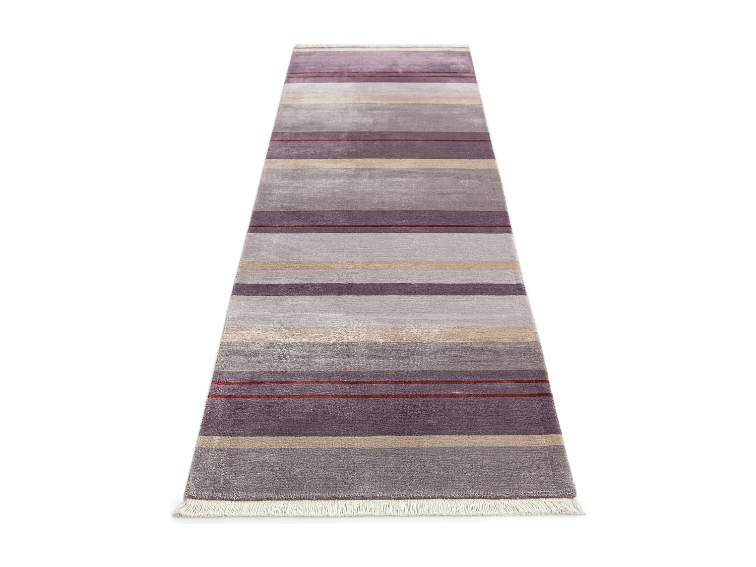Tappeto per corridoio in lana 81x297 Viola Darya