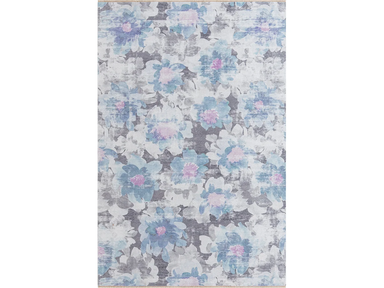 Tapis 160x245 gris Kriens Blossom