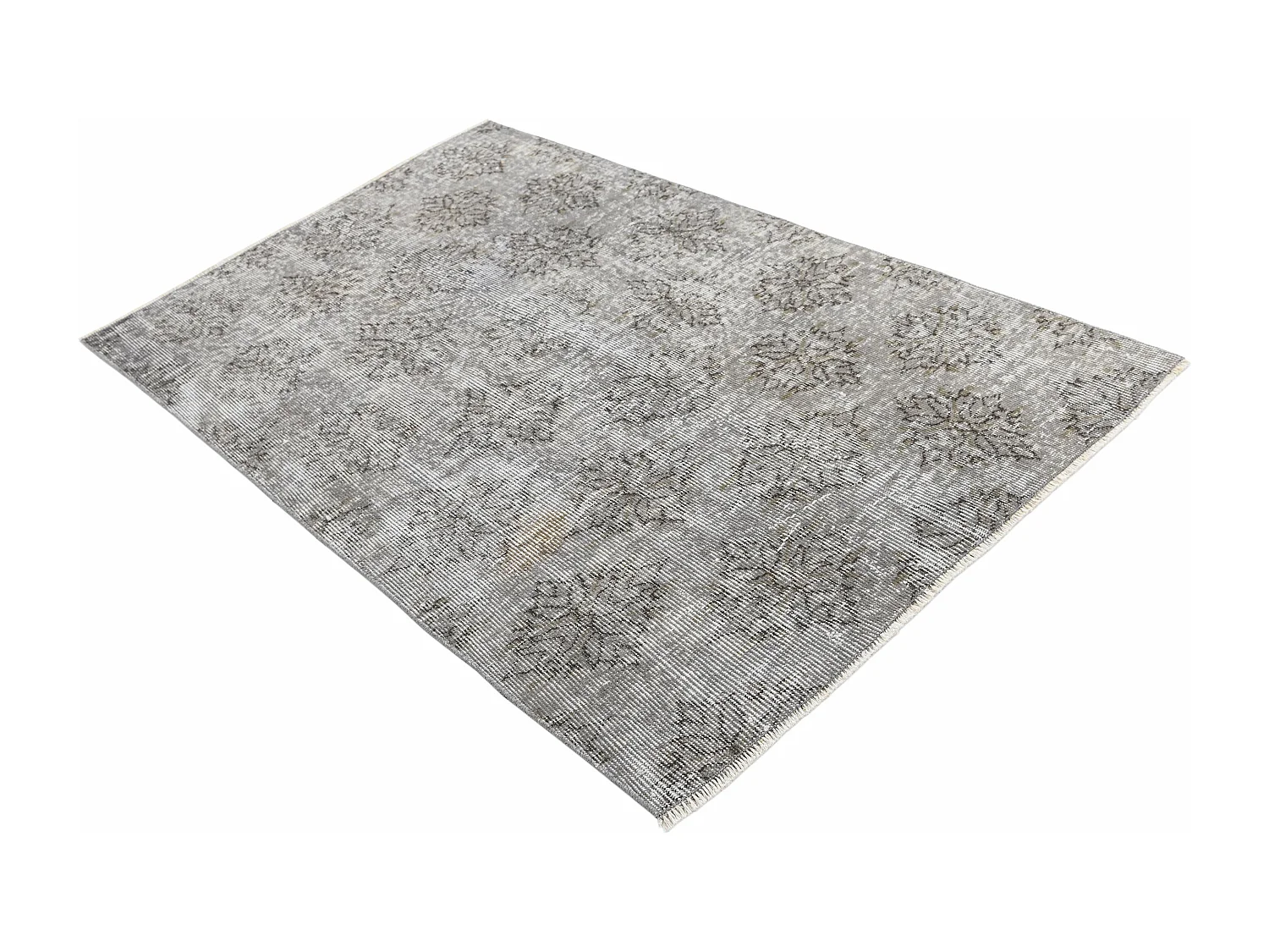 Tapis de laine 102x163 gris Ultra Vintage
