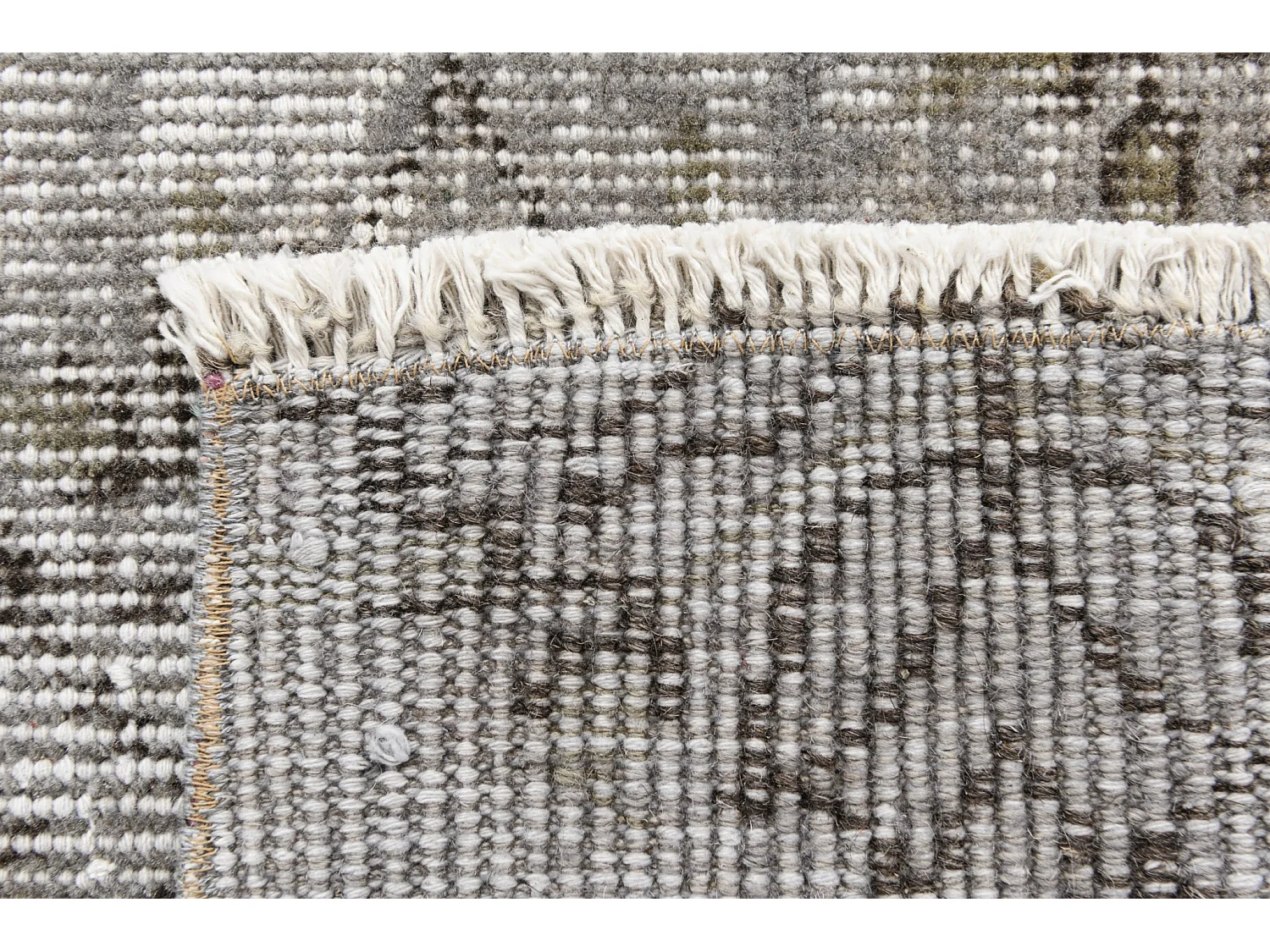 Tapis de laine 102x163 gris Ultra Vintage