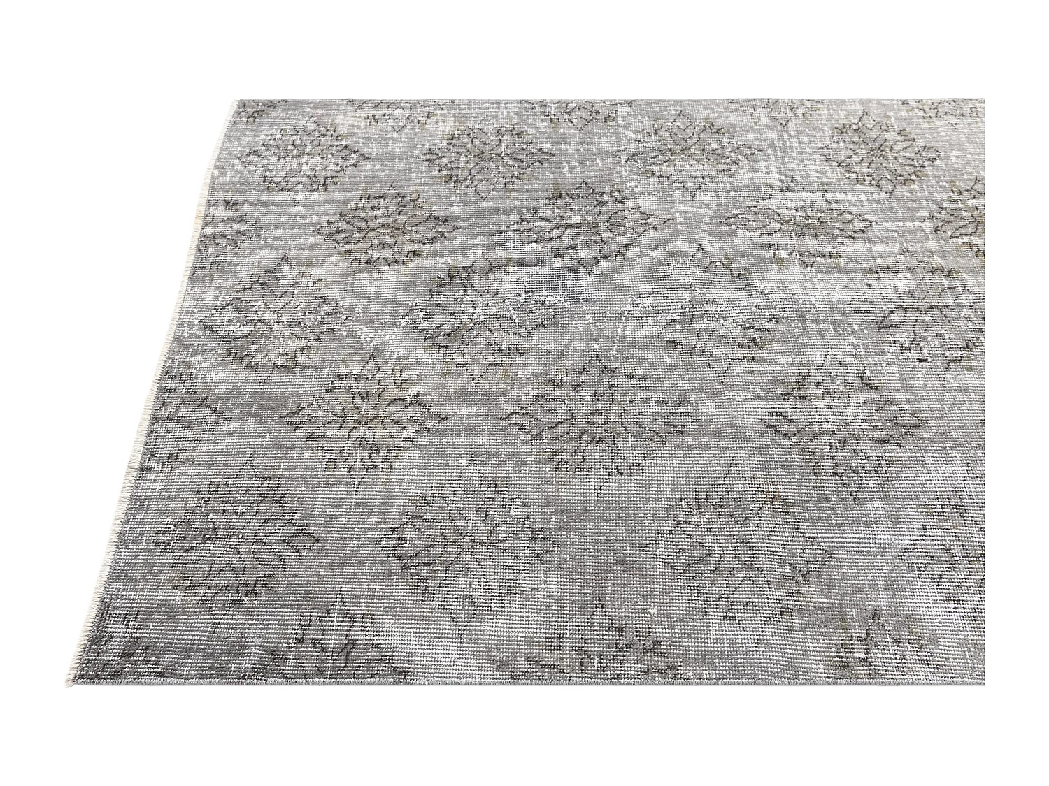 Tapis de laine 102x163 gris Ultra Vintage