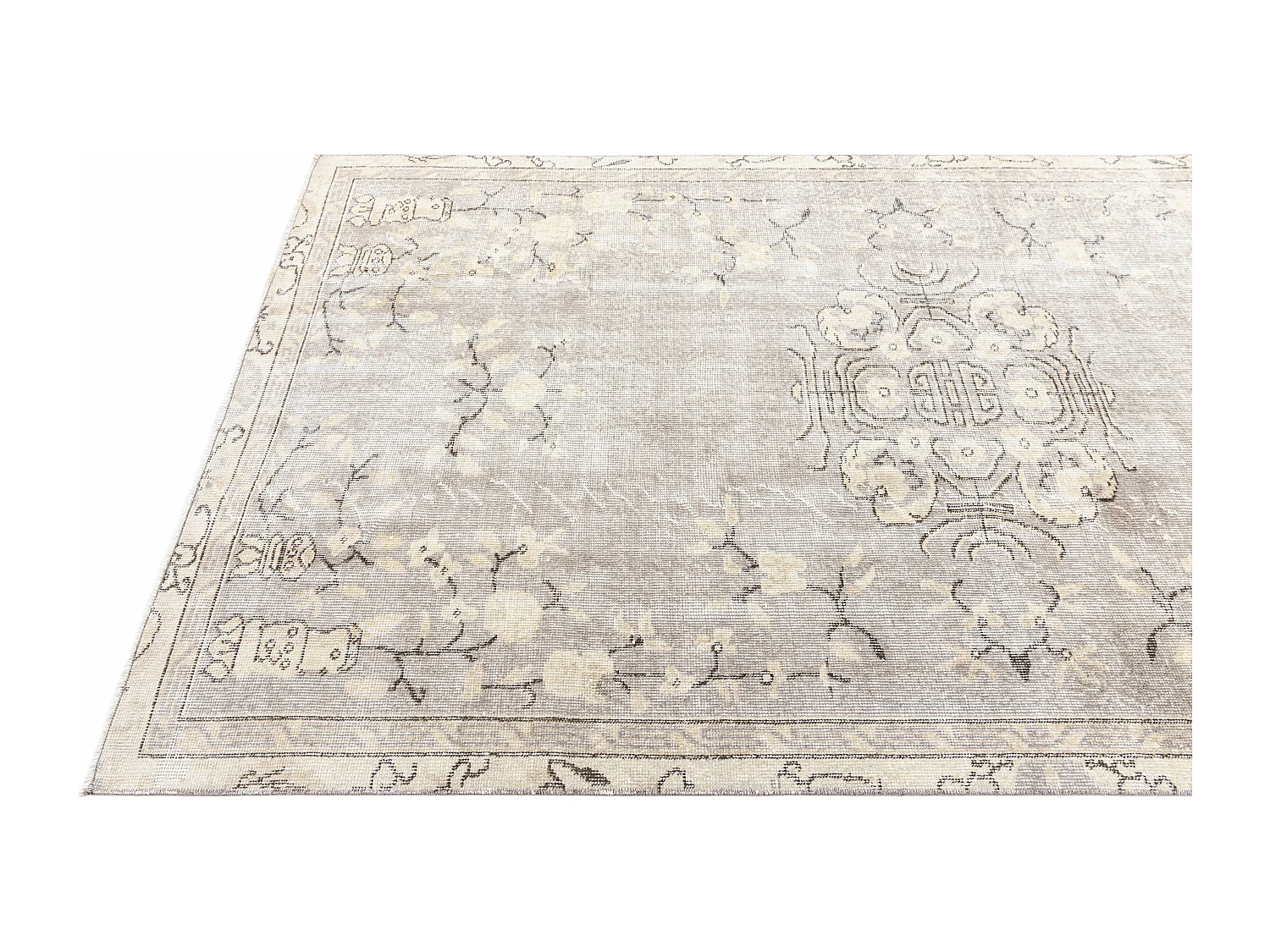 Tapis de laine 135x236 brun Ultra Vintage