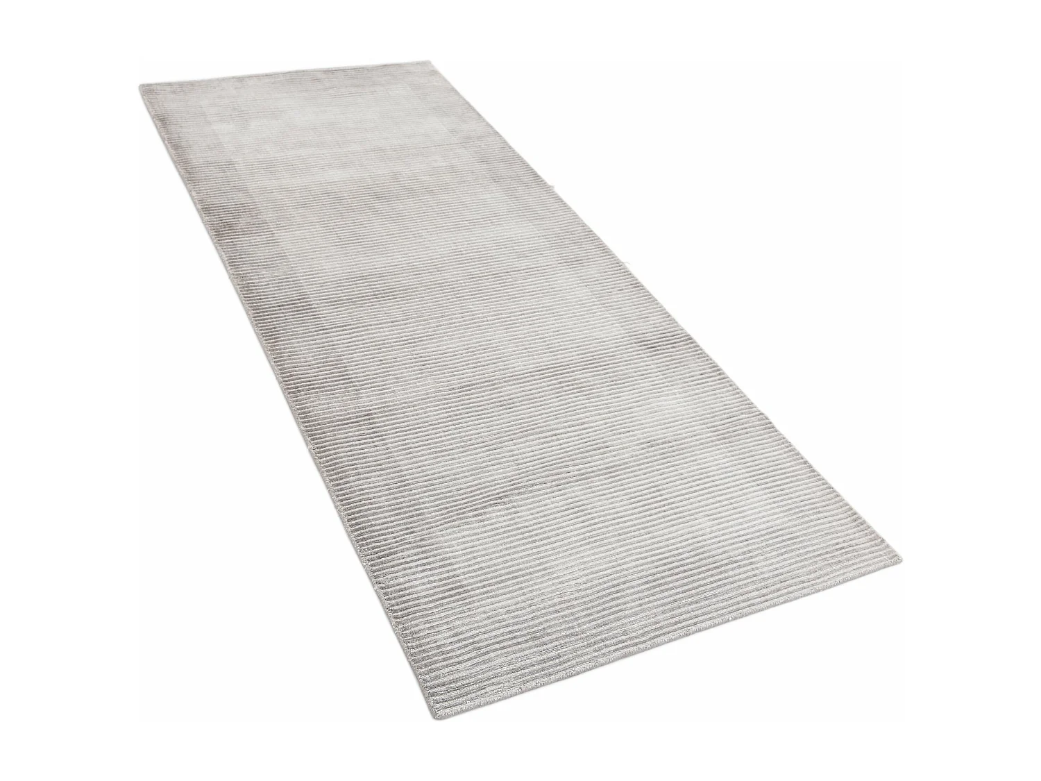 Tapis de couloir en laine 81x201 gris Darya