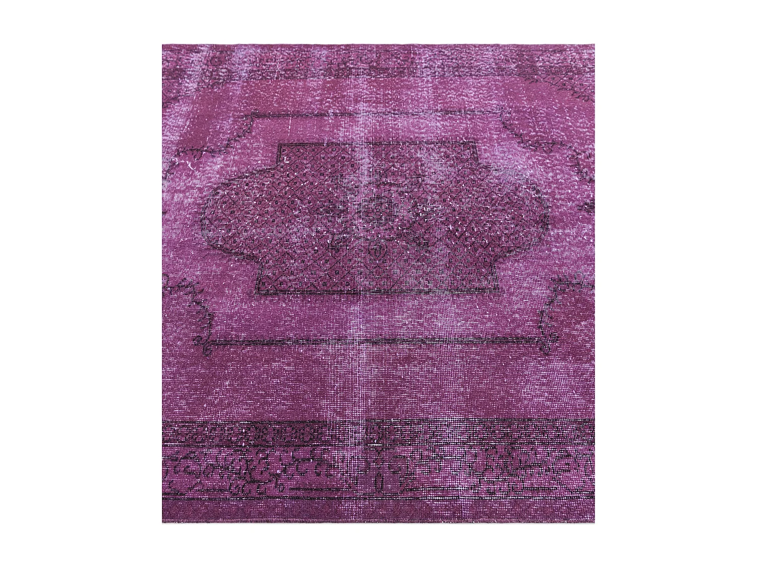 Wollteppich 155x249 Lila Ultra Vintage