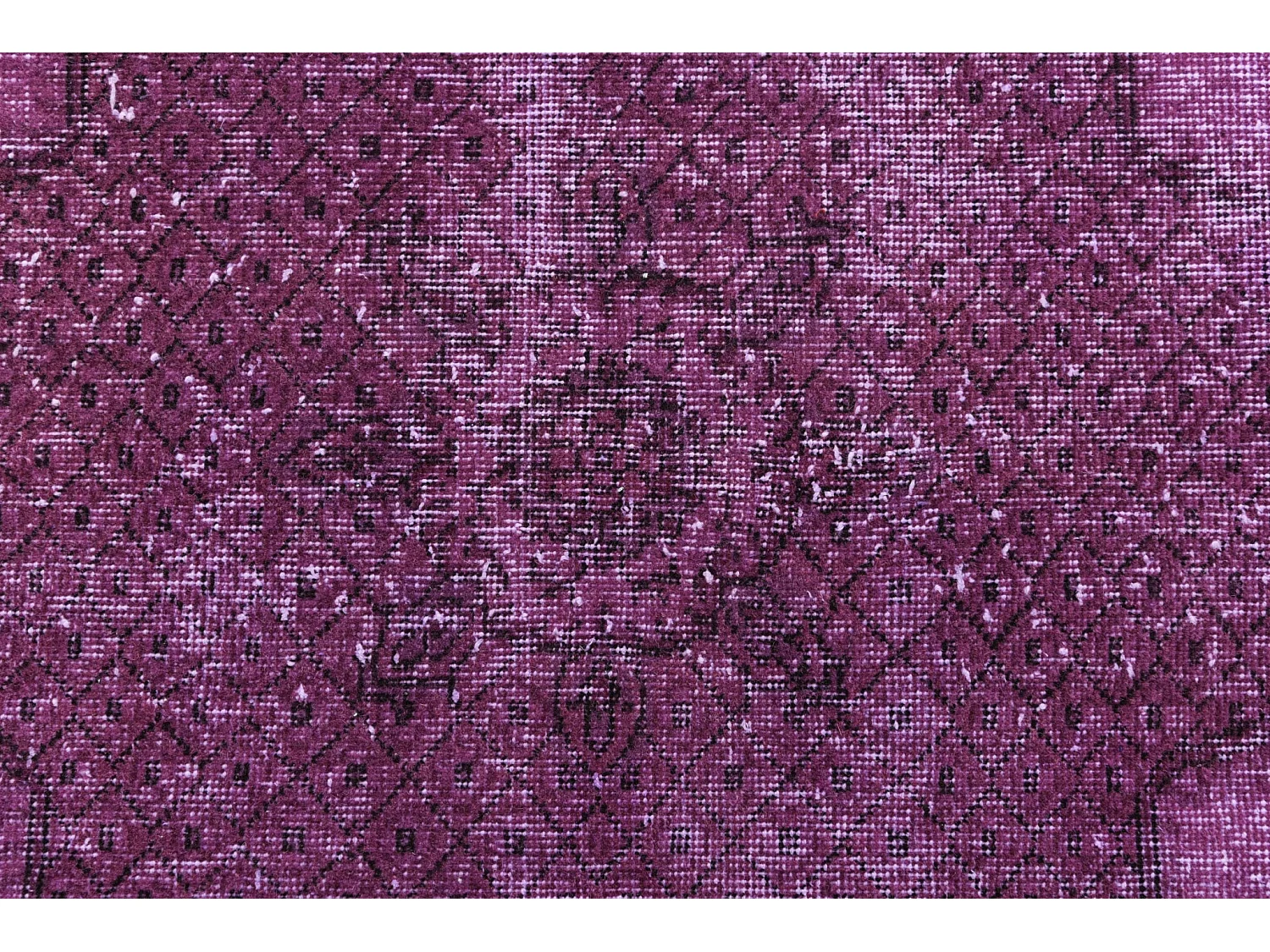 Wollteppich 155x249 Lila Ultra Vintage