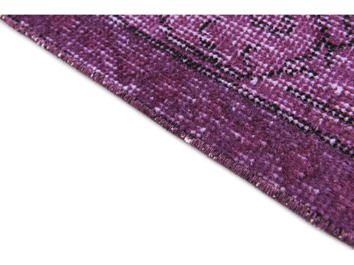 Tapis de laine 155x249 Violet Ultra Vintage