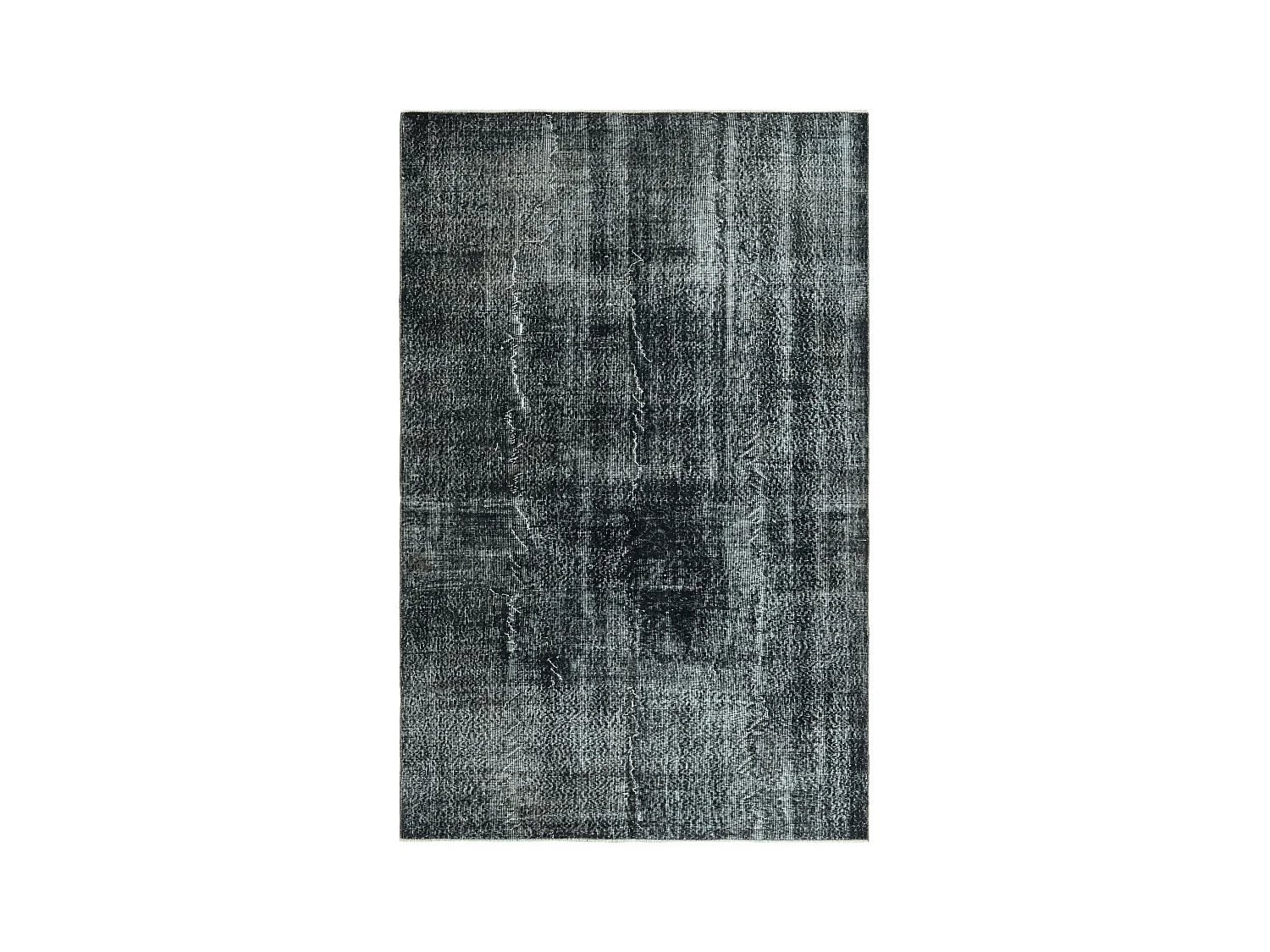 Tapis de laine 165x262 noir Ultra Vintage